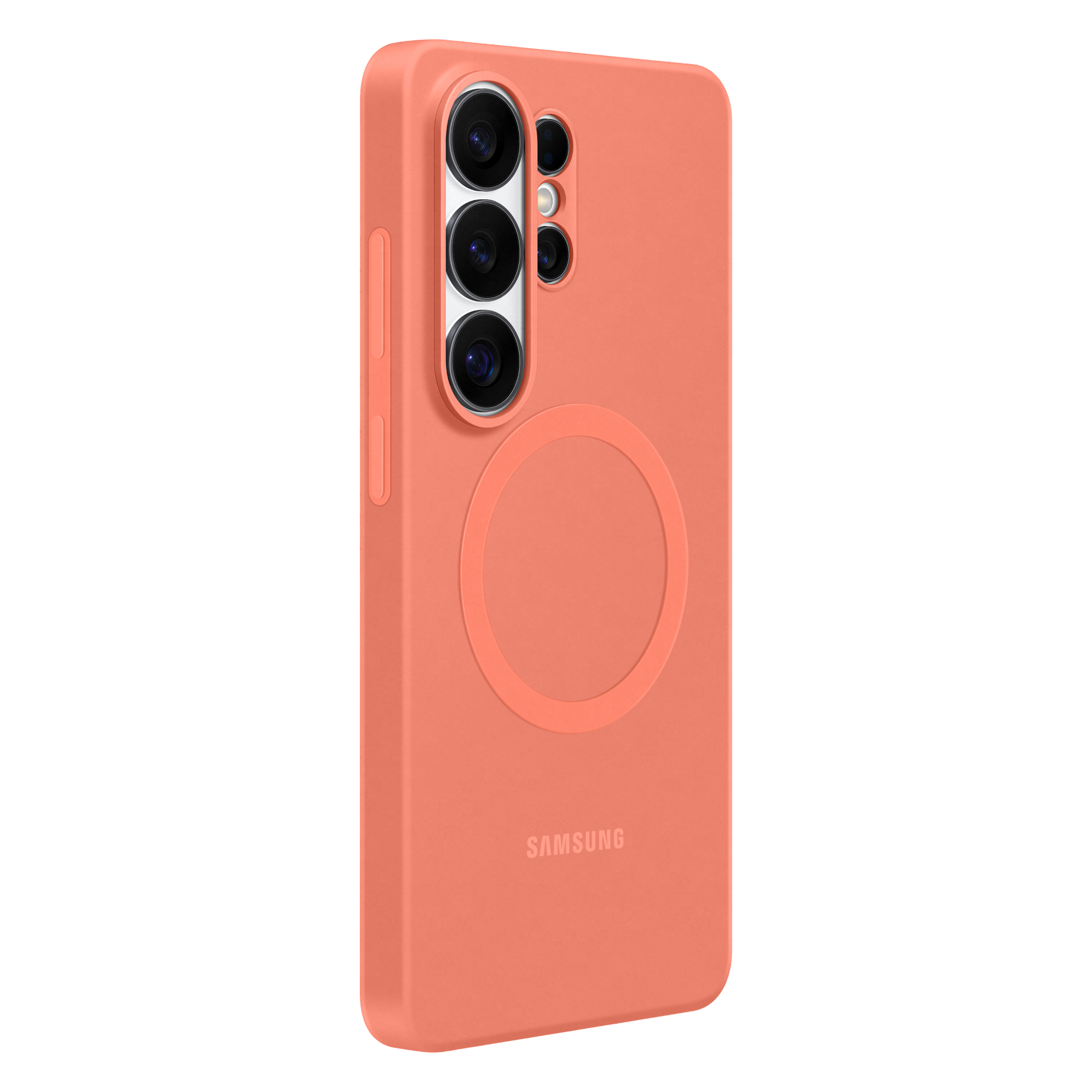 3 samsung galaxy s26 ultra silicone magnet coralred