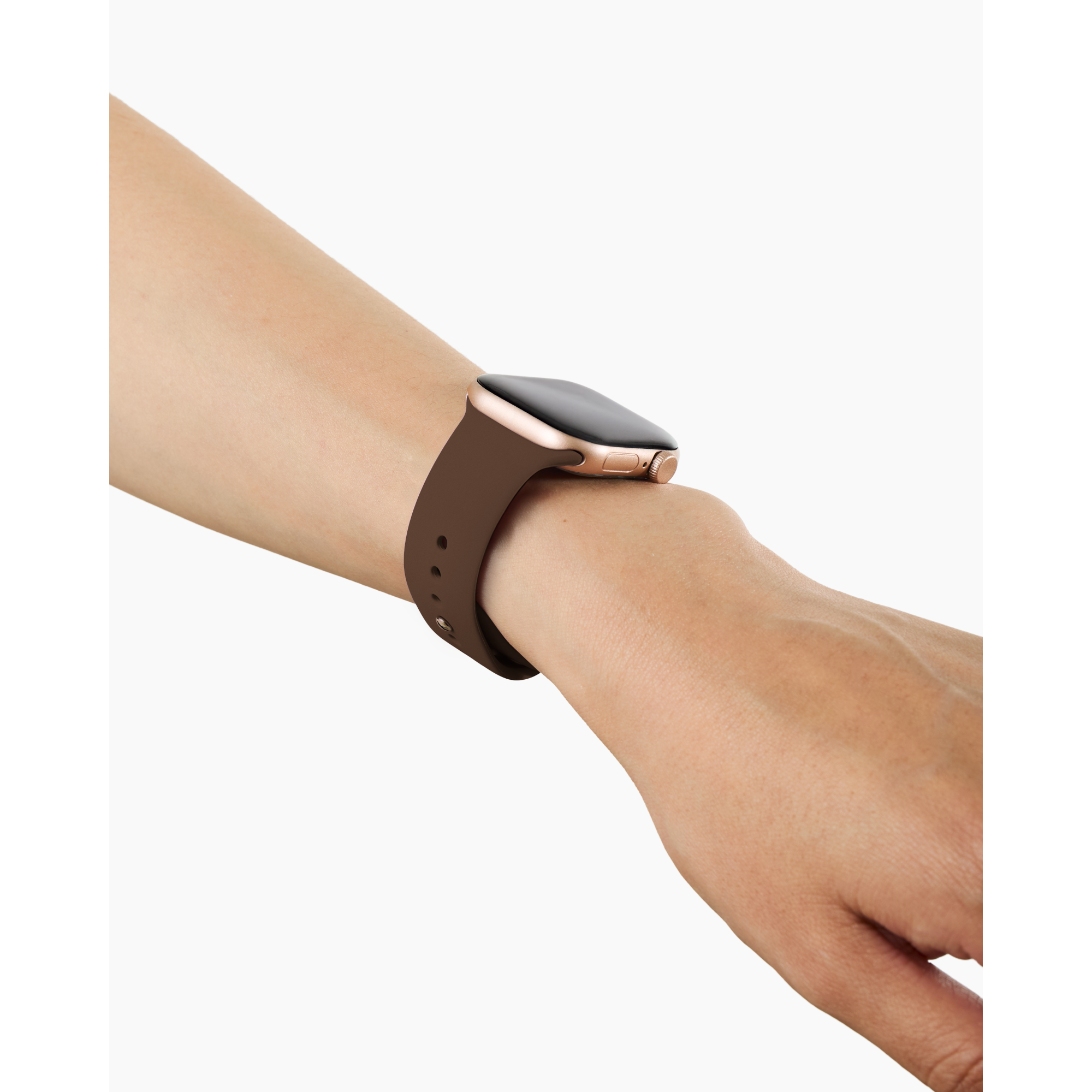 3 apple watch 44454649mm ideal silicone ml mocha mousse