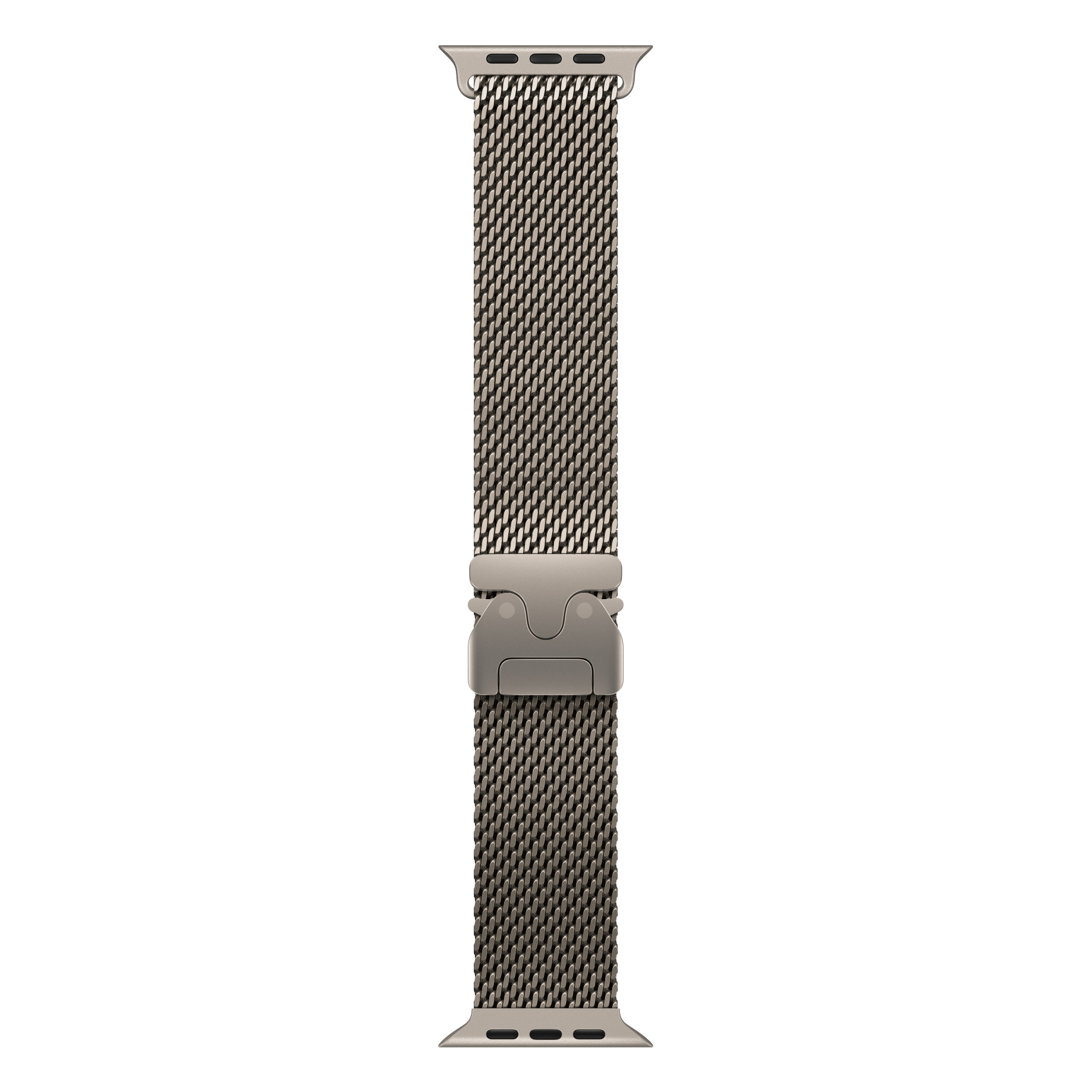 3 apple watch 44454649mm titanium milanese loop natural