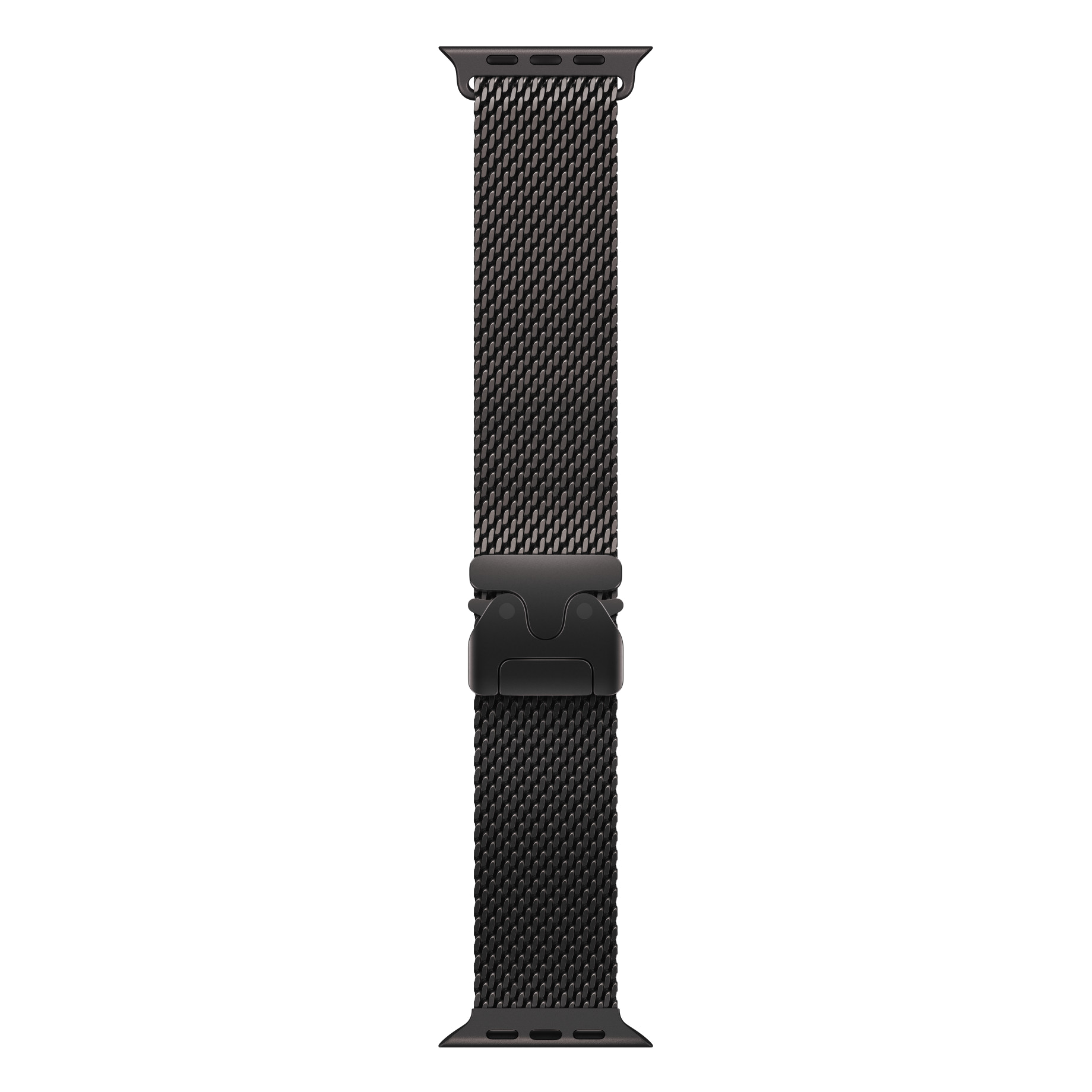 3 apple watch 44454649mm titanium milanese loop black