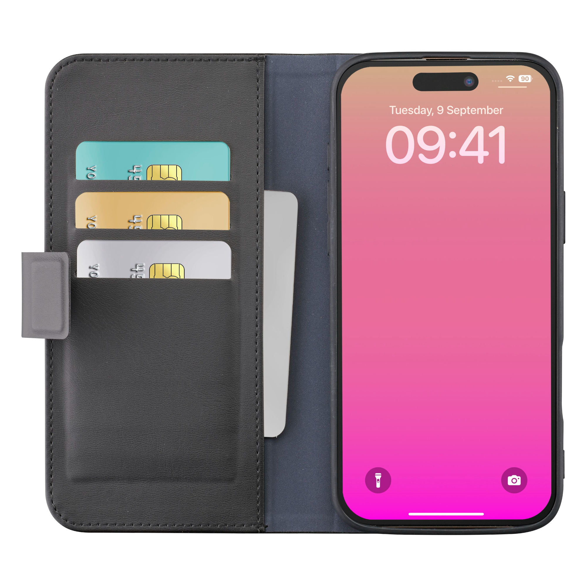 4 iphone 17 cellularline book agenda black