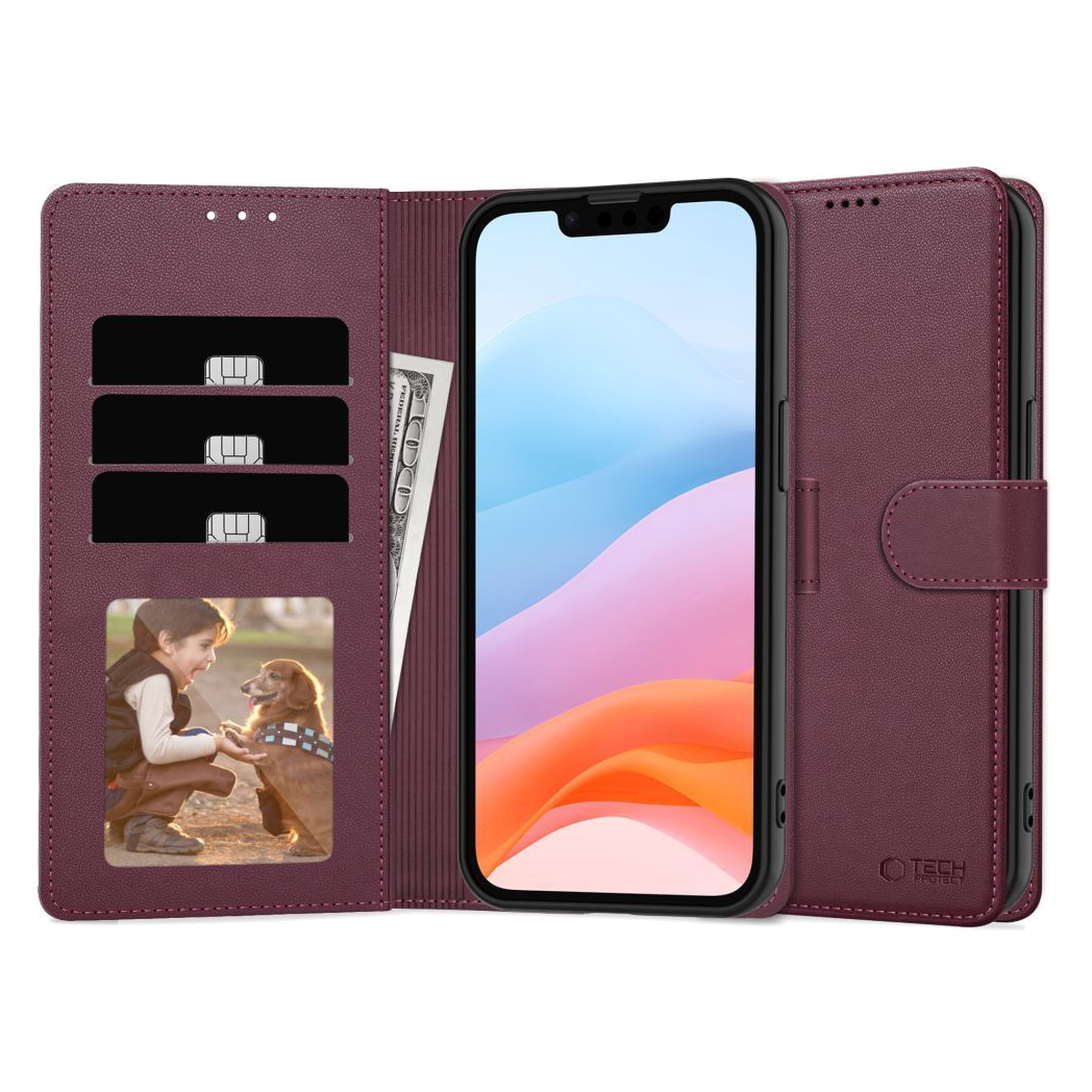 2 samsung galaxy a17 a26 tech protect wallet mulberry