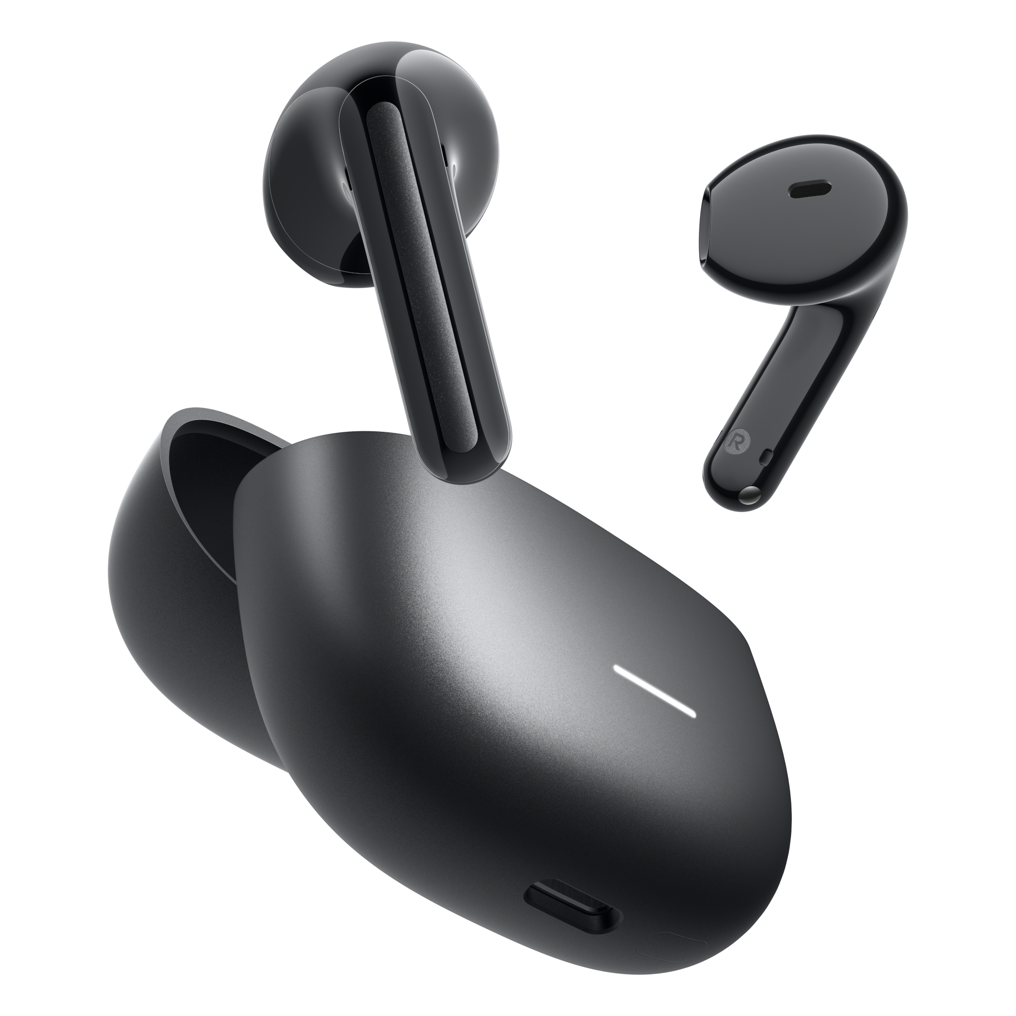 2 xiaomi redmi buds 8 active black