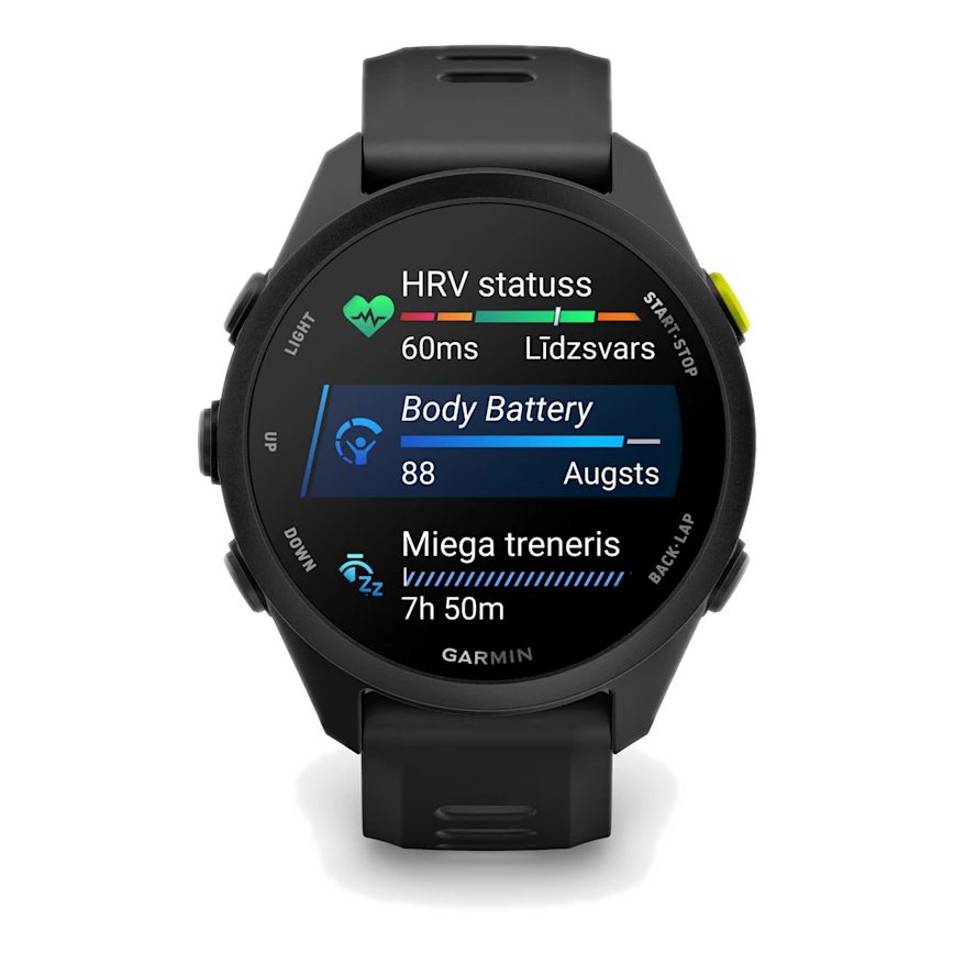 7 garmin forerunner 70 black