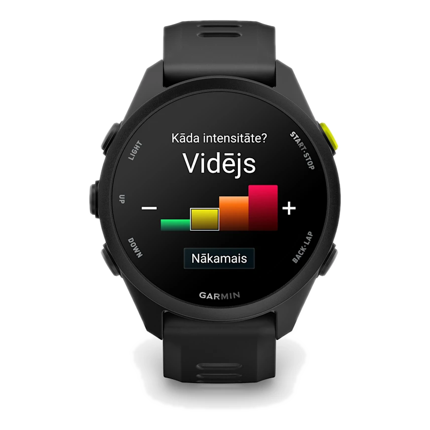 8 garmin forerunner 70 black