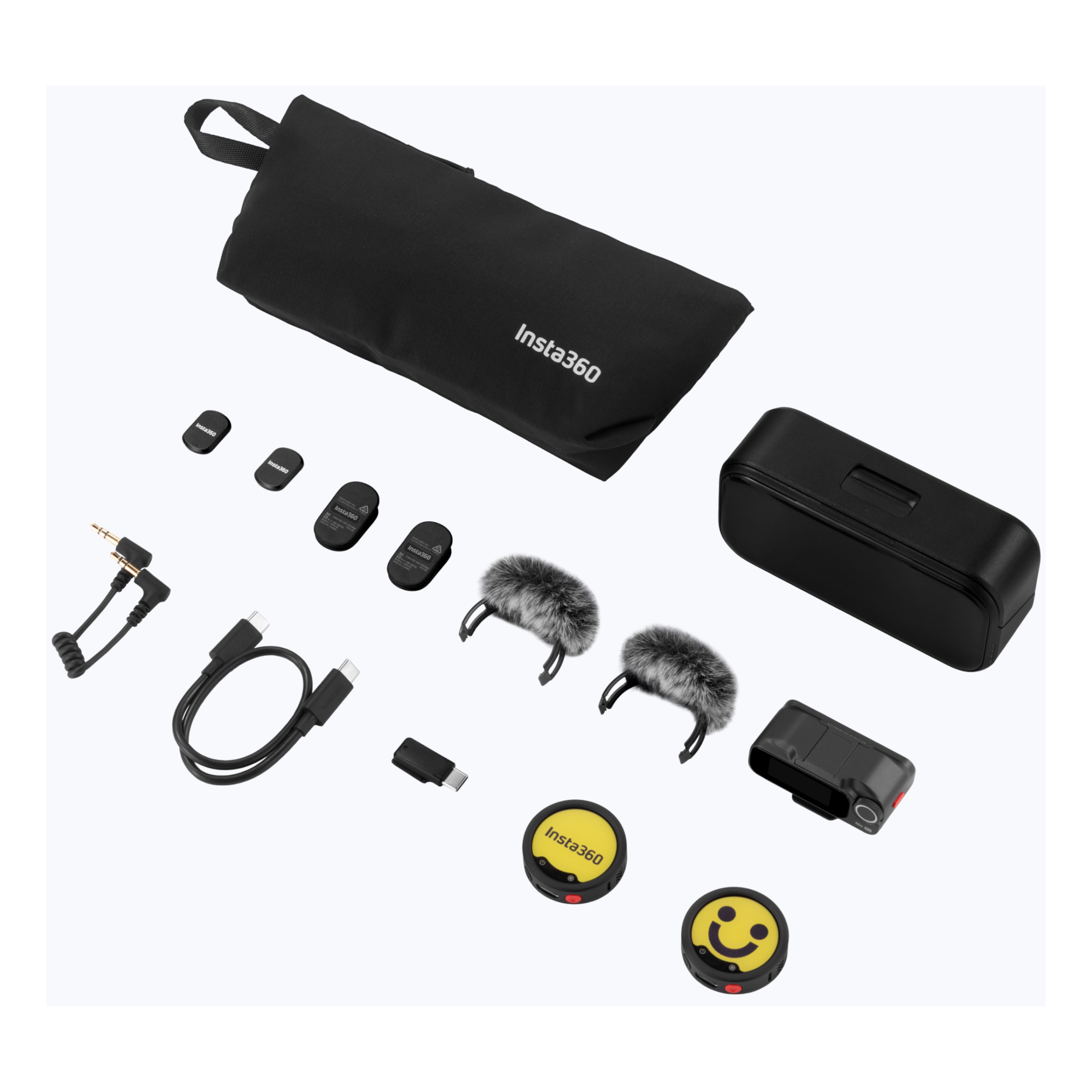 4 insta360 mic pro 2tx1rx