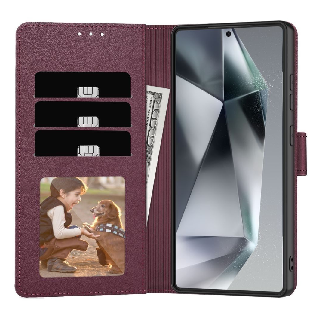 3 samsung galaxy a27 tech protect wallet mulberry