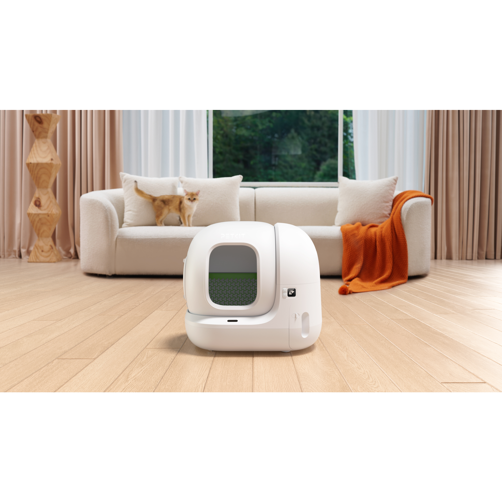 10 petkit automatic cat litter box pura max 2 white