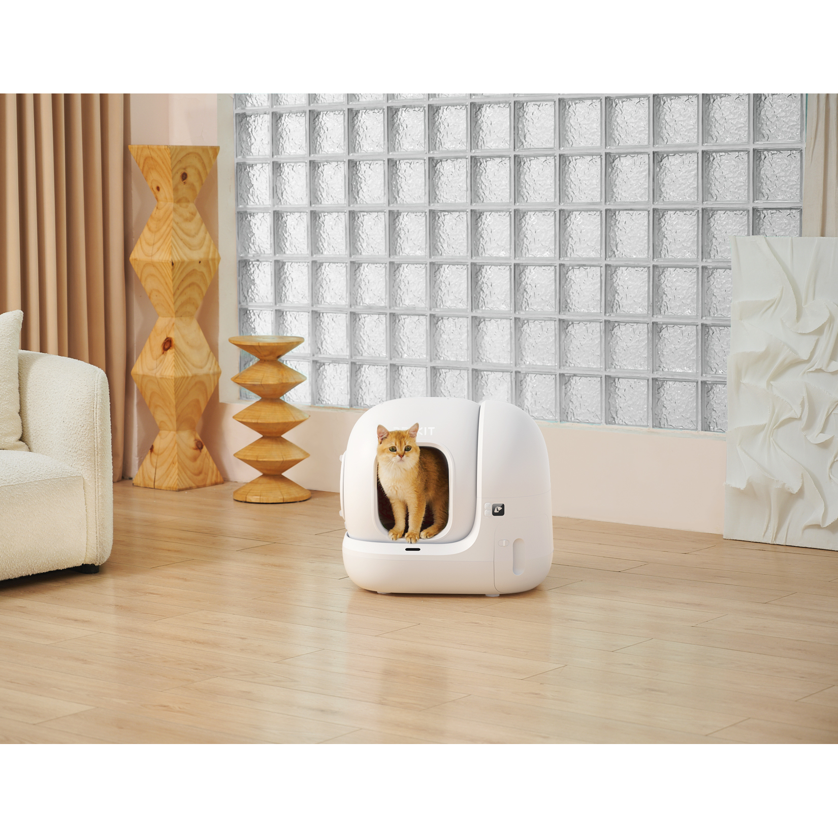 9 petkit automatic cat litter box pura max 2 white
