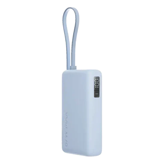 2 xiaomi 67w iintegrated cable 10000 mah ice blue