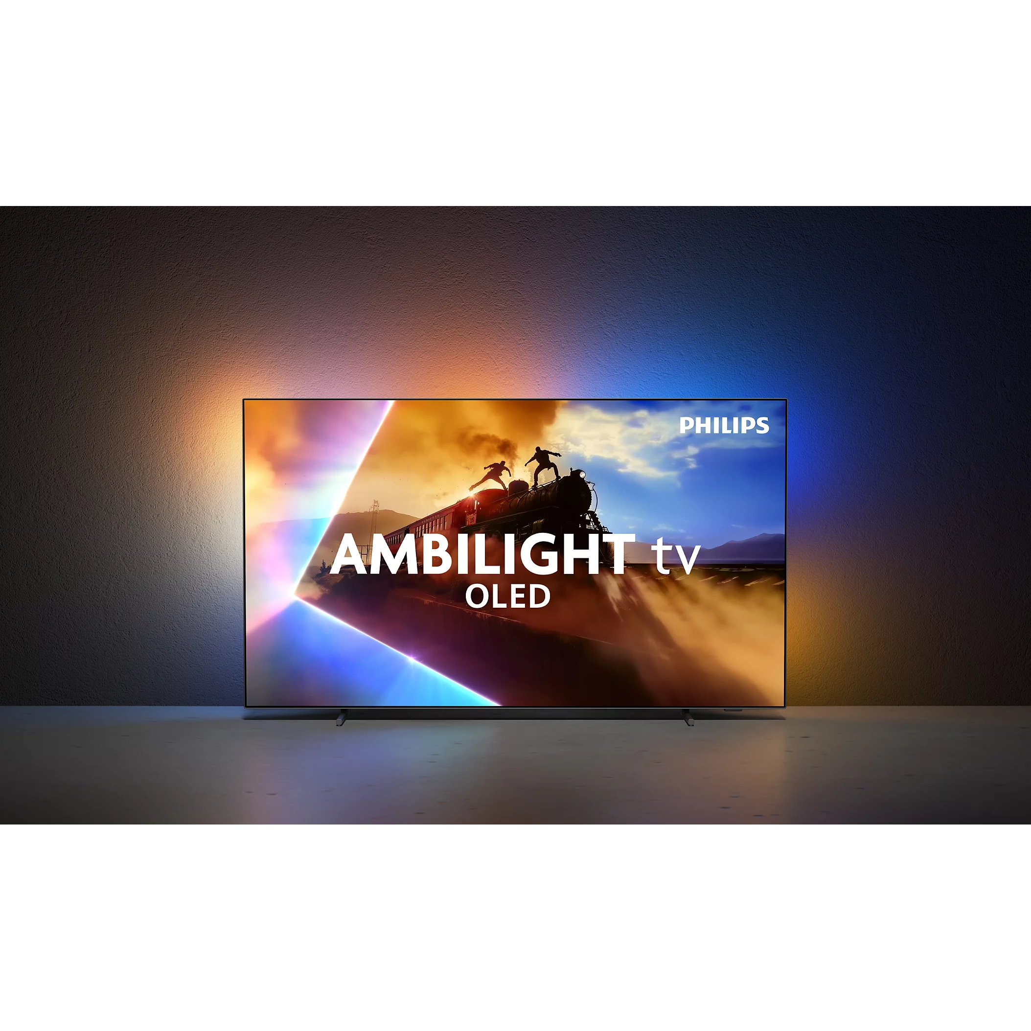6 philips oled770 oled 4k ambilight titan os tv grey 2025