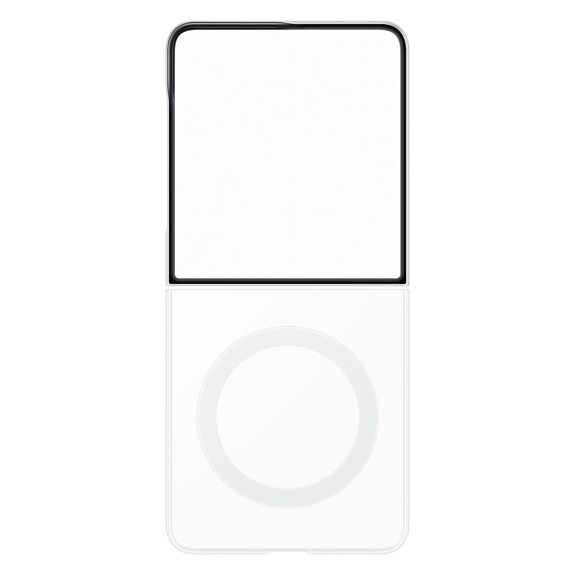 5 samsung galaxy flip8 ef cf776ctegww clear magnet transparent