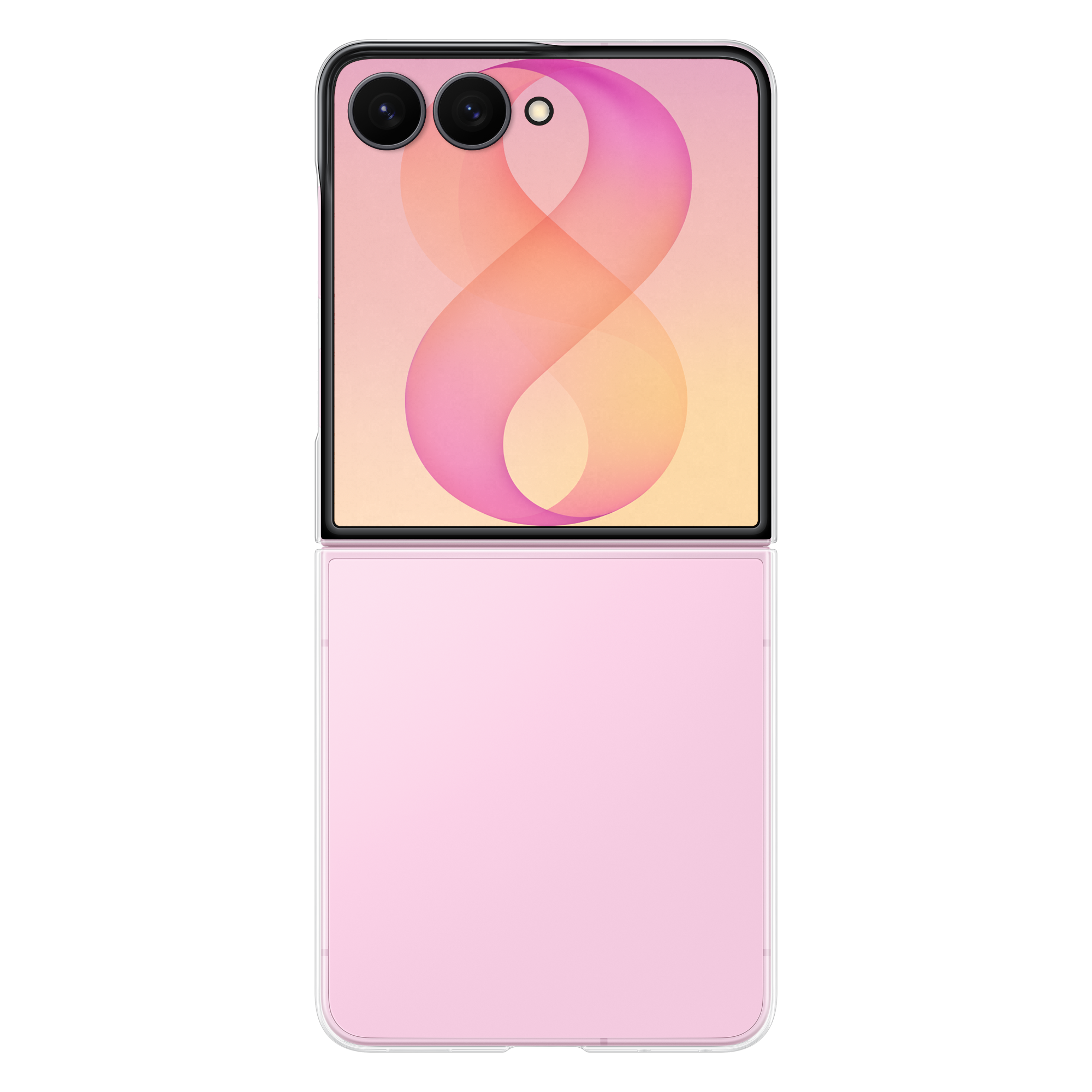 Samsung Galaxy Flip8 caurspīdīgs vāciņš