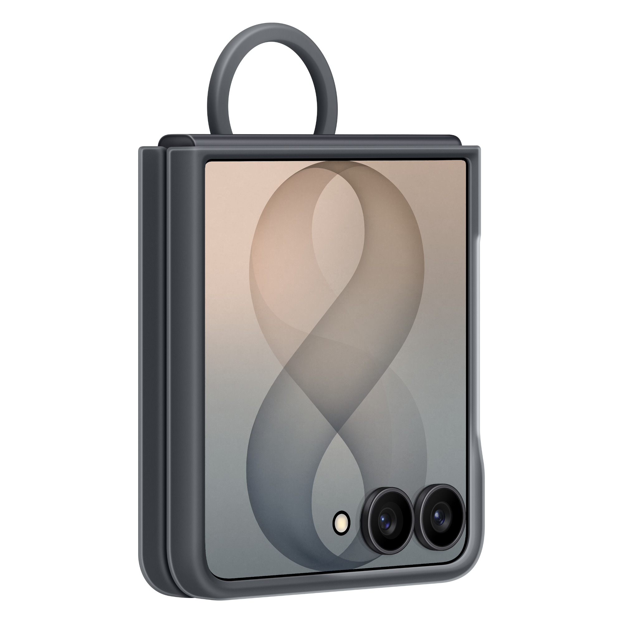 5 samsung galaxy flip8 ef ef776cbegww silicone ring magnet graphite