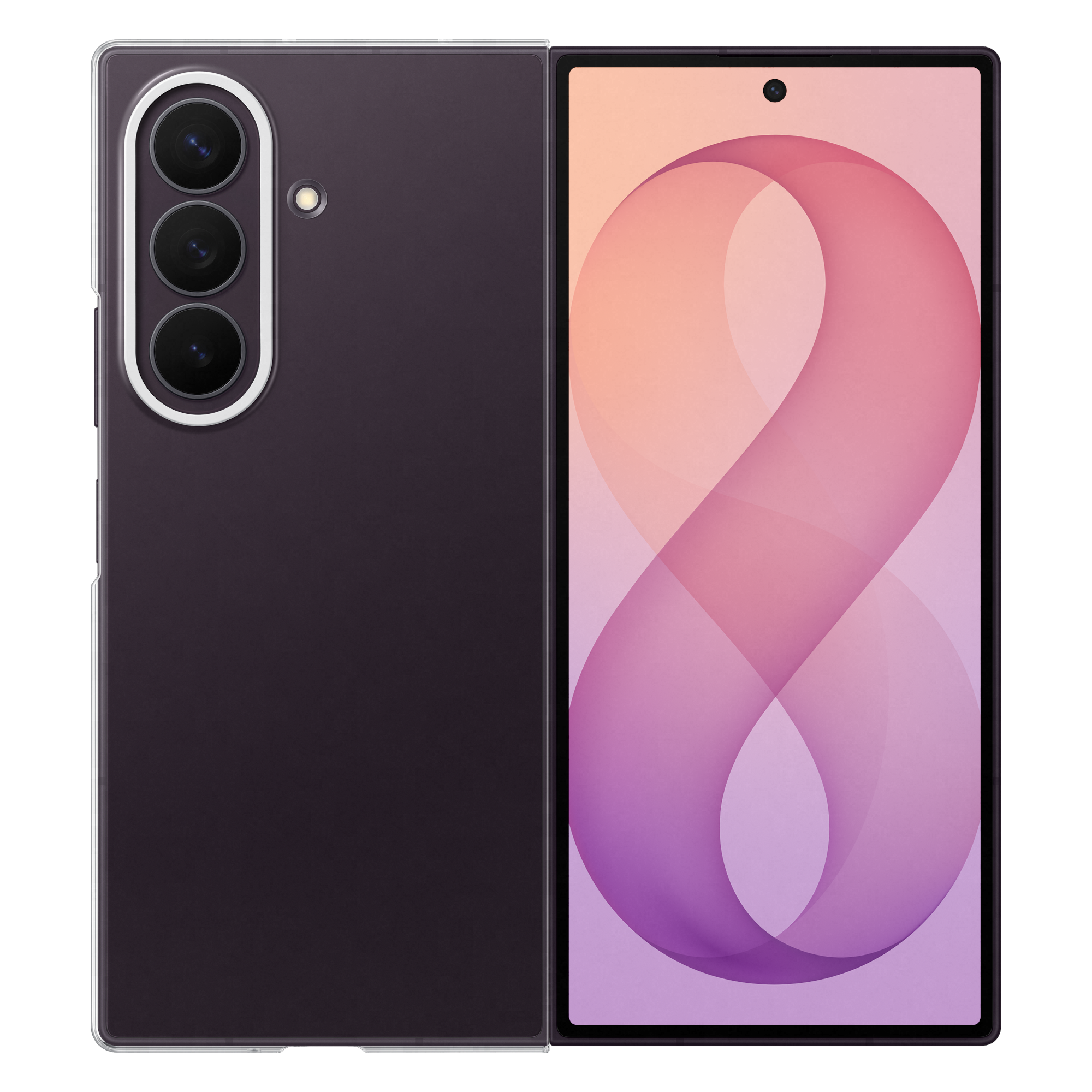 Samsung Galaxy Fold8 Ultra caurspīdīgs vāciņš