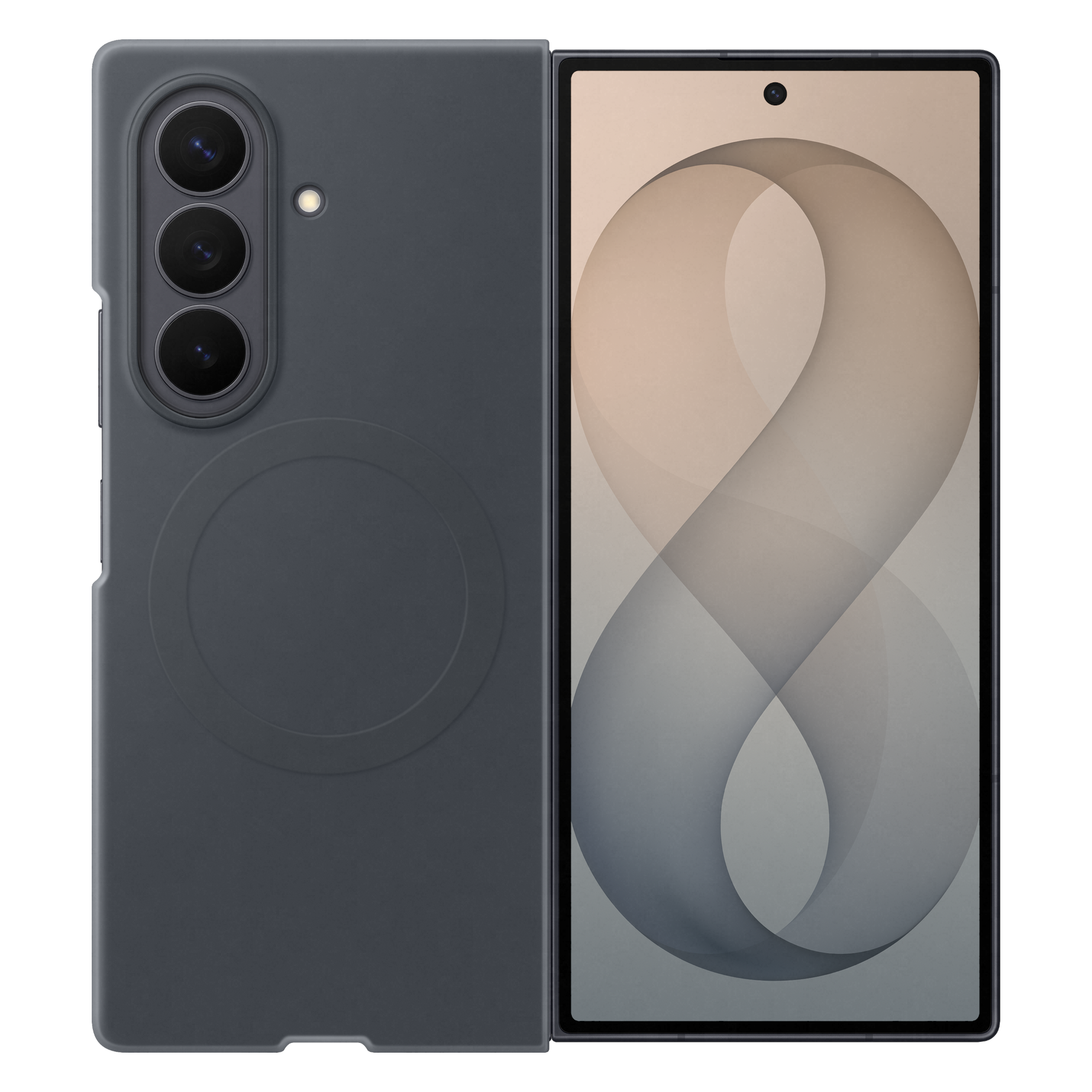Samsung Galaxy Fold8 Ultra silikona vāciņš ar magnētu