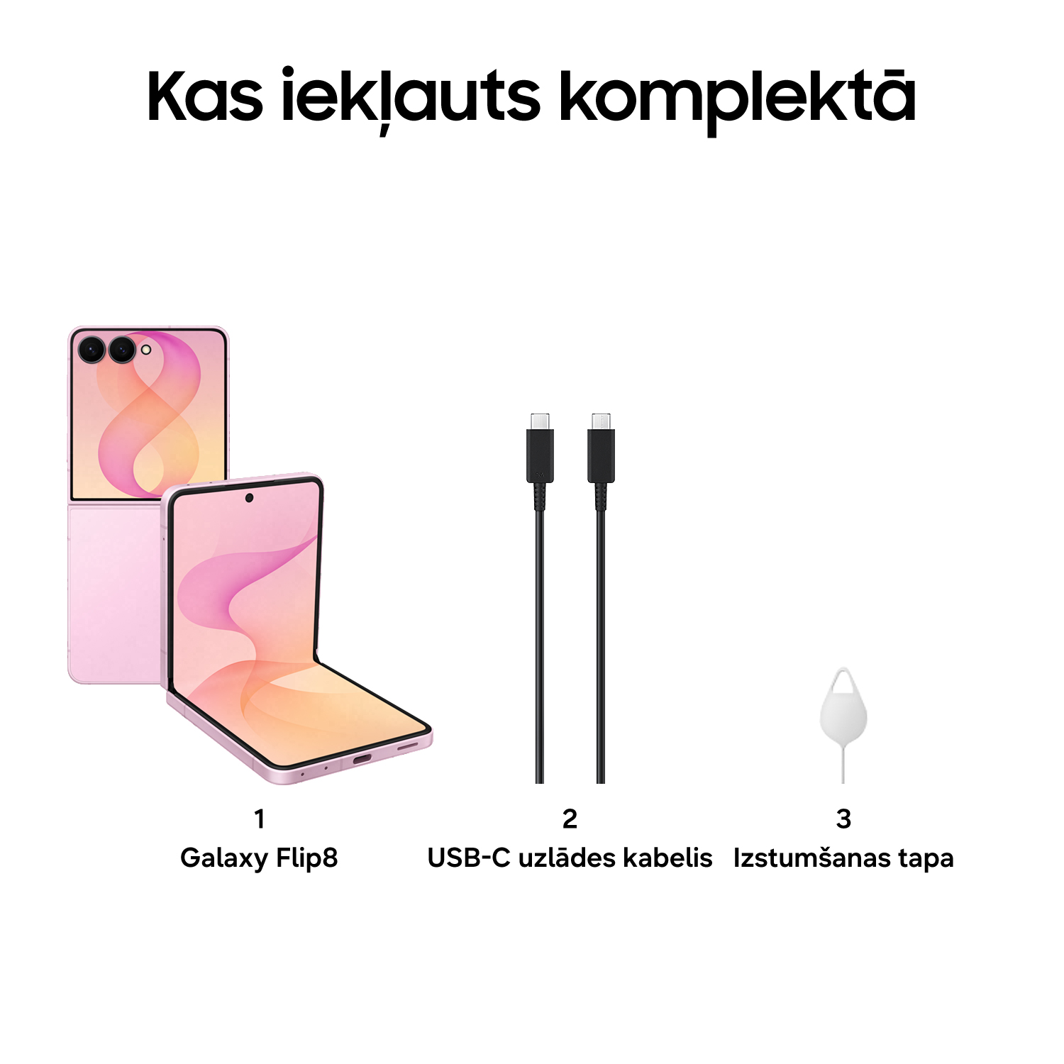 8 samsung galaxy flip8 pink