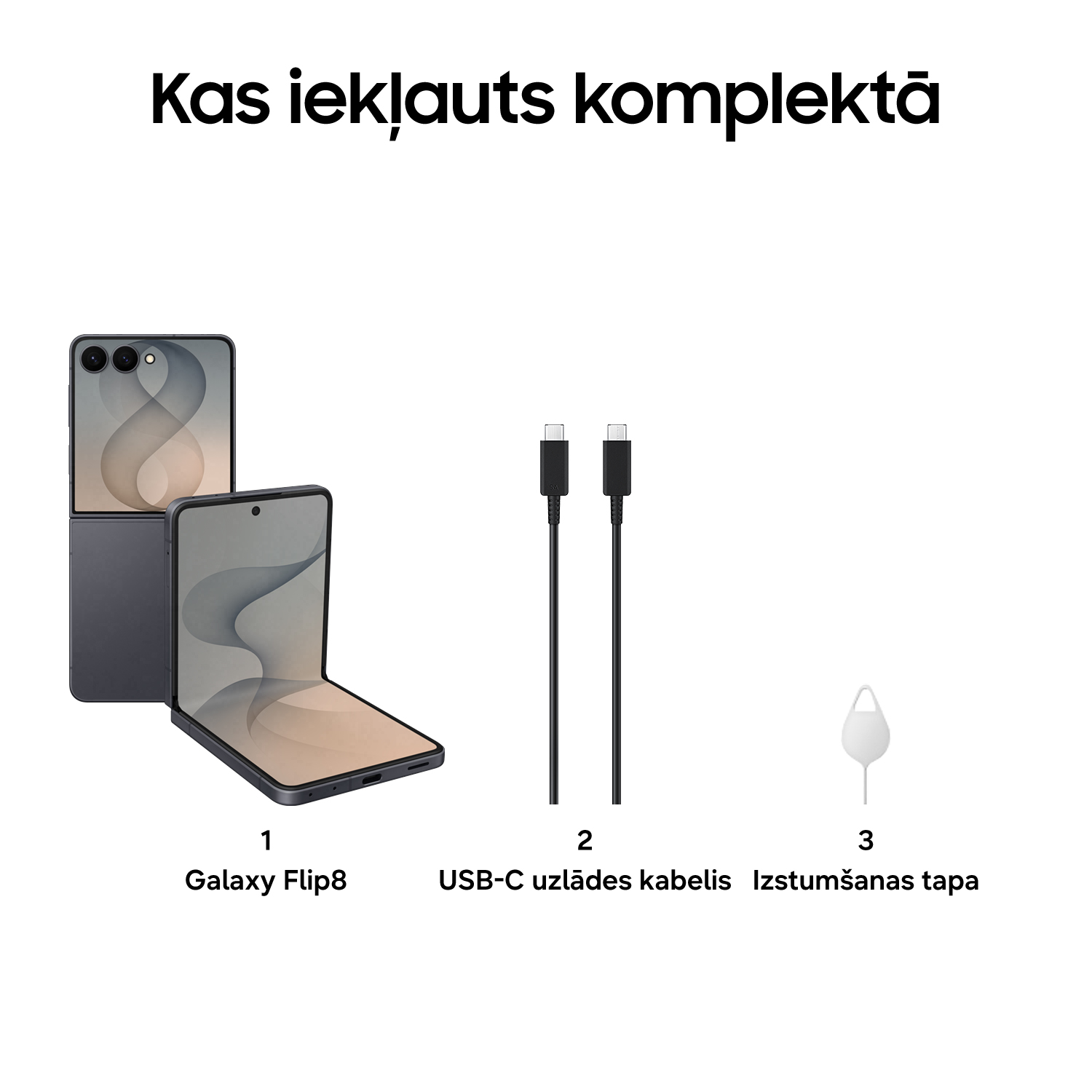 8 samsung galaxy flip8 graphite