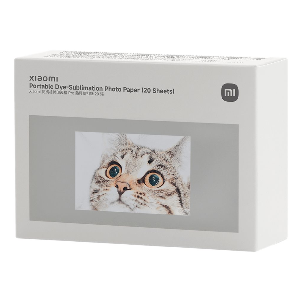 Xiaomi Portable Dye-Sublimation (20 Sheets) Photo Paper