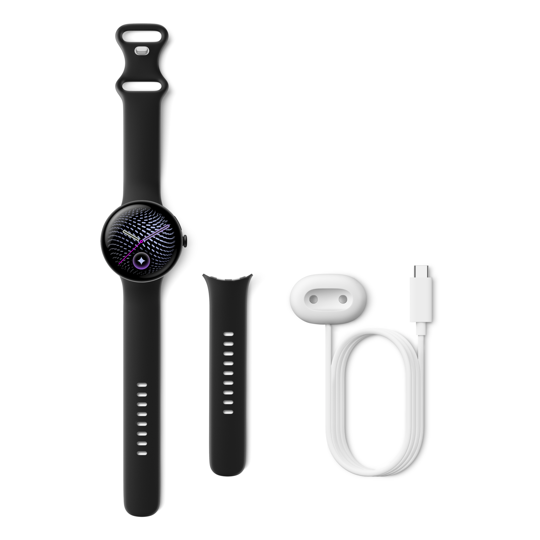 6 google pixel watch 5 45mm obsidian