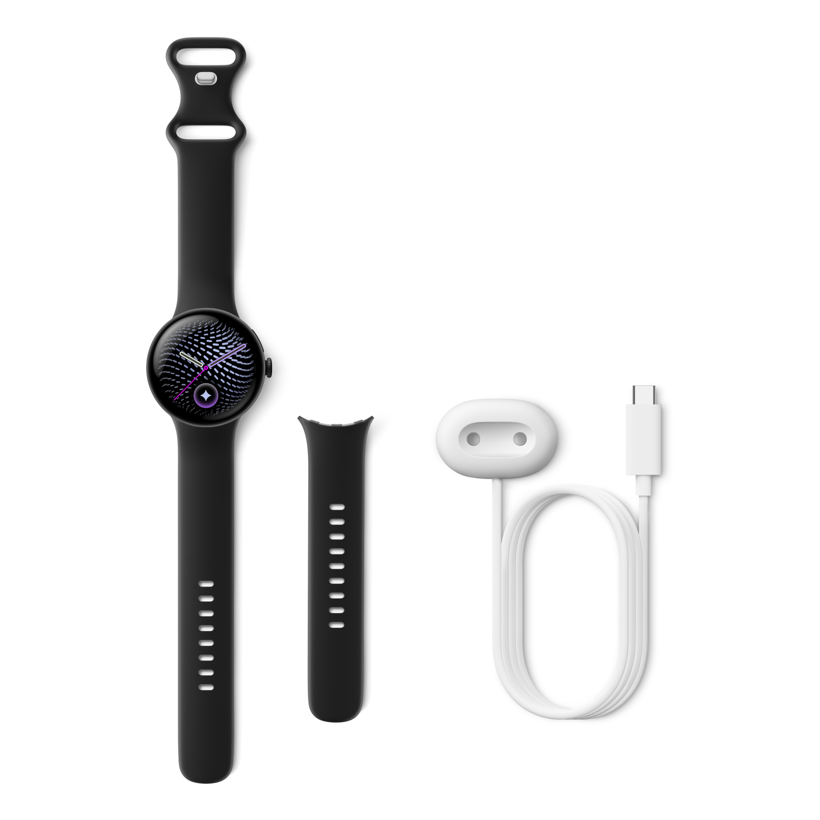 6 google pixel watch 5 41mm obsidian