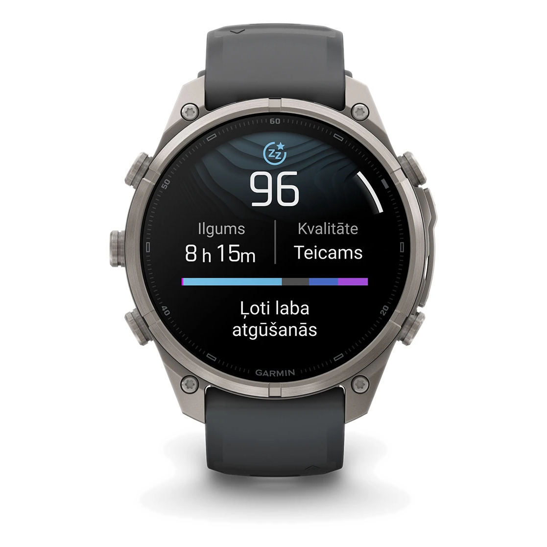 13 garmin fenix 9 pro 47mm inreach titanium with graphite black silicone band