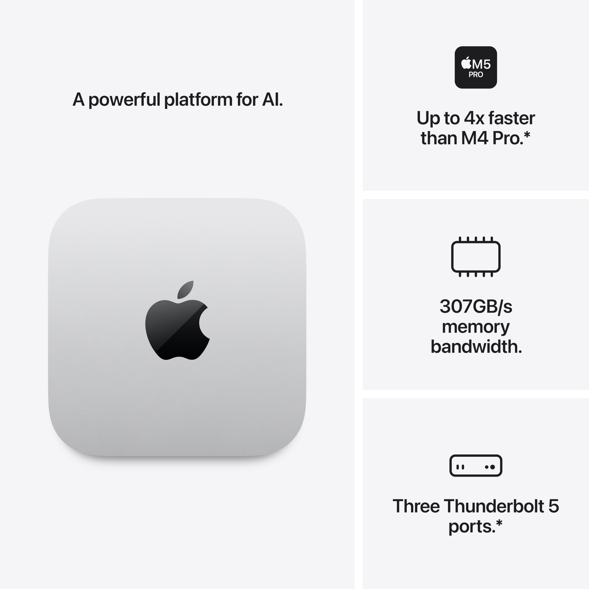 3 apple mac mini m5 pro