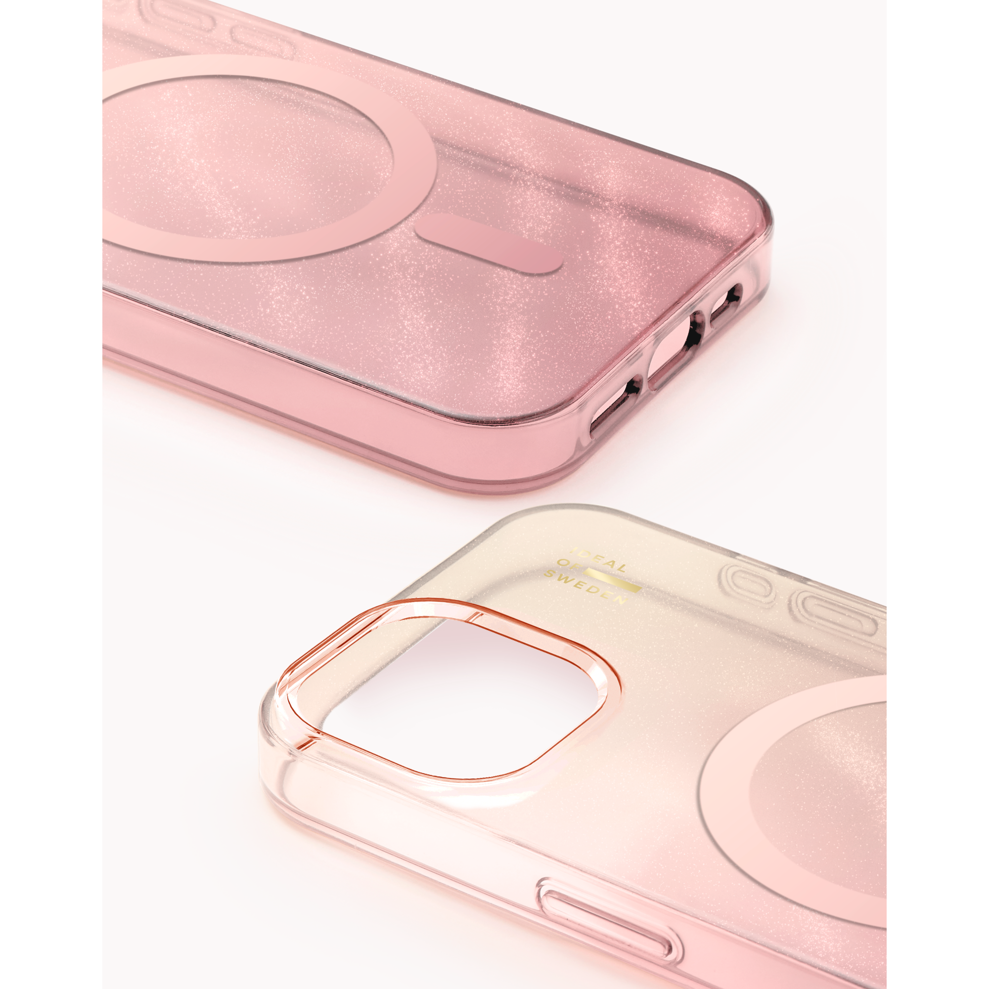 2 iphone 13141516e17e ideal clear magsafe rose blush
