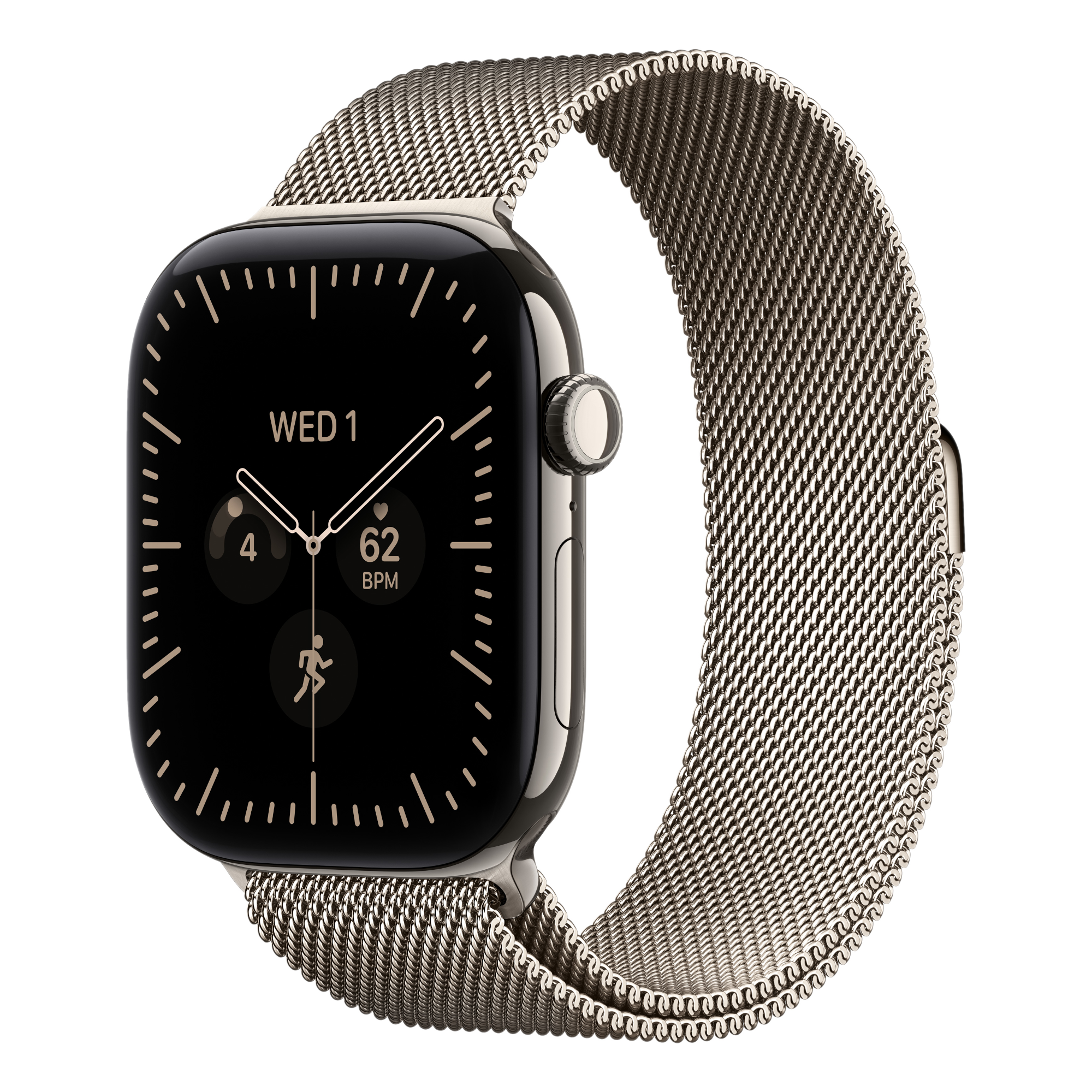Apple Watch Series 12 46mm Titanium Case Milanese