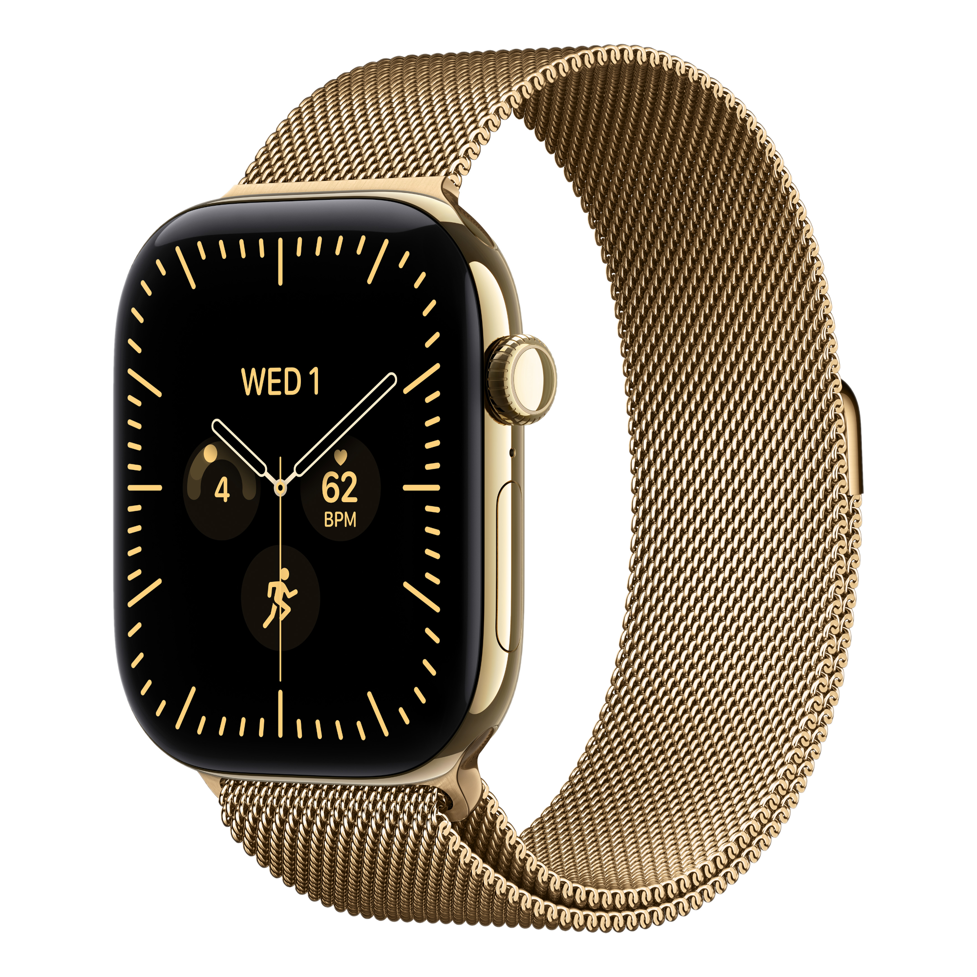 Apple Watch Series 12 46mm Titanium Case Milanese