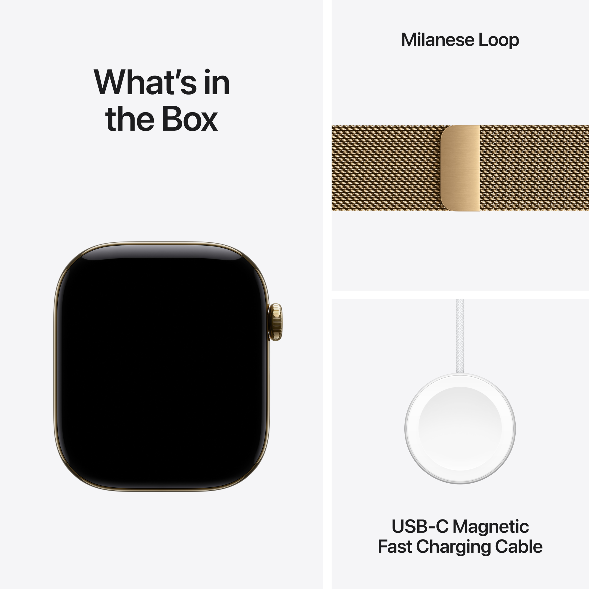 7 apple watch series 12 46mm radiant gold titanium milanese loop radiant gold