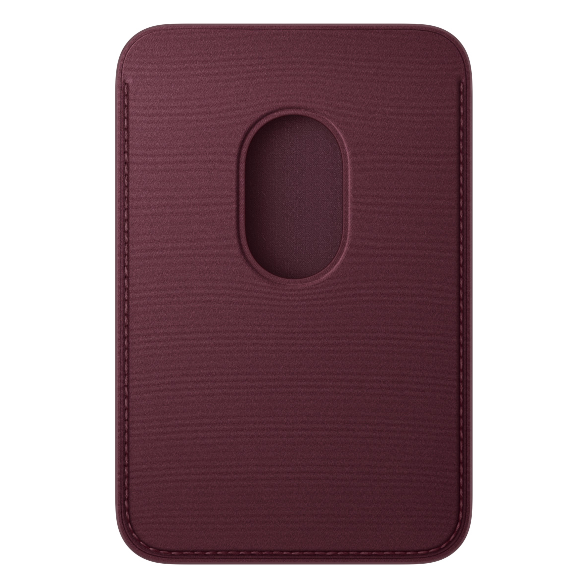 2 iphone finewoven magsafe wallet burgundy