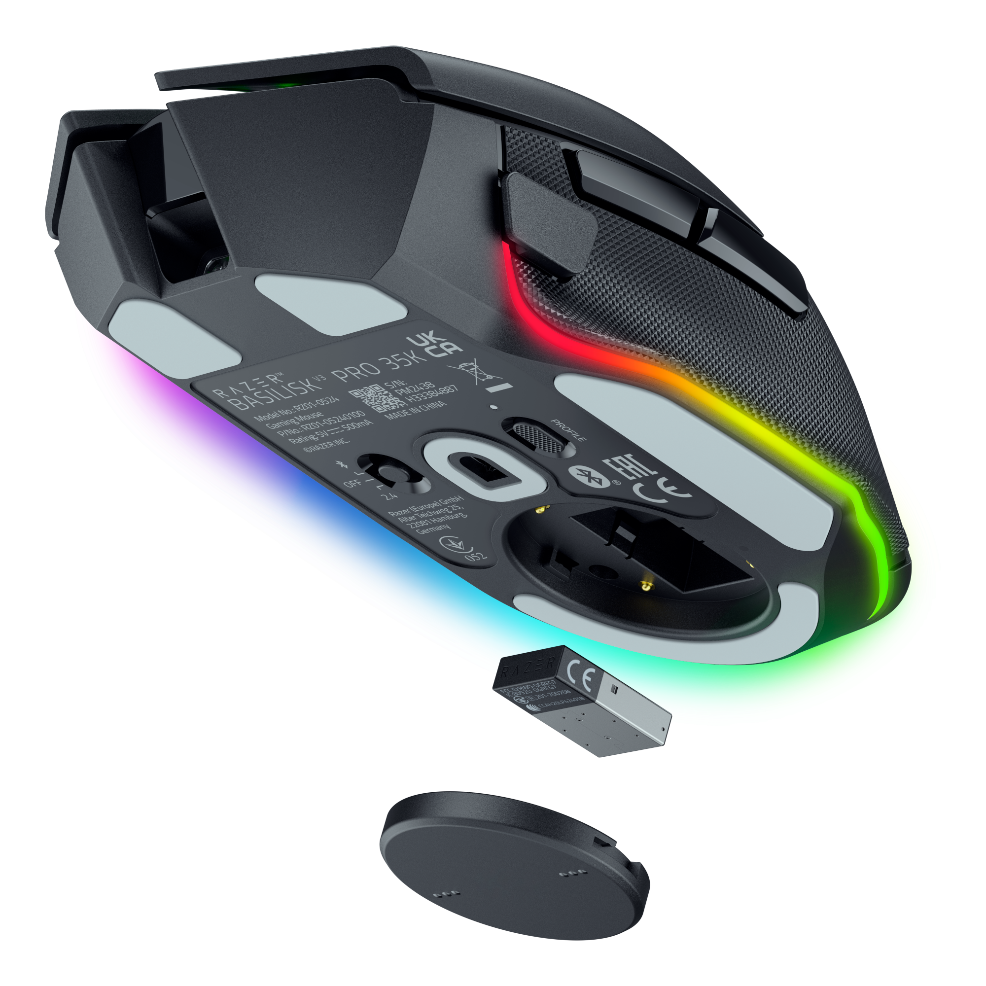5 razer basilisk v3 pro 35k black
