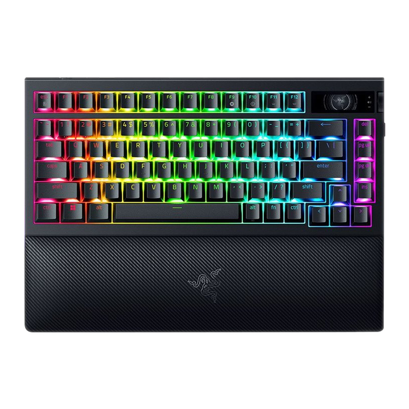 Razer BlackWidow V4 Pro 75%, Melna