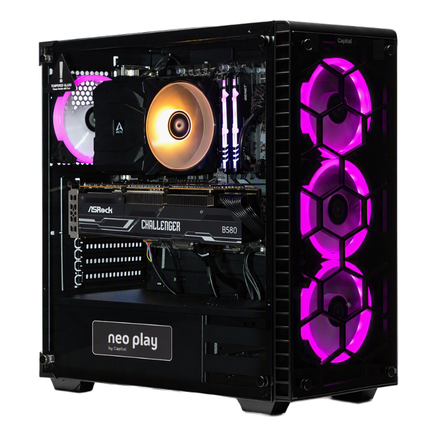 Neo Play ARC R7-5700X/16GB/1TB/Intel ARC B580/12GB