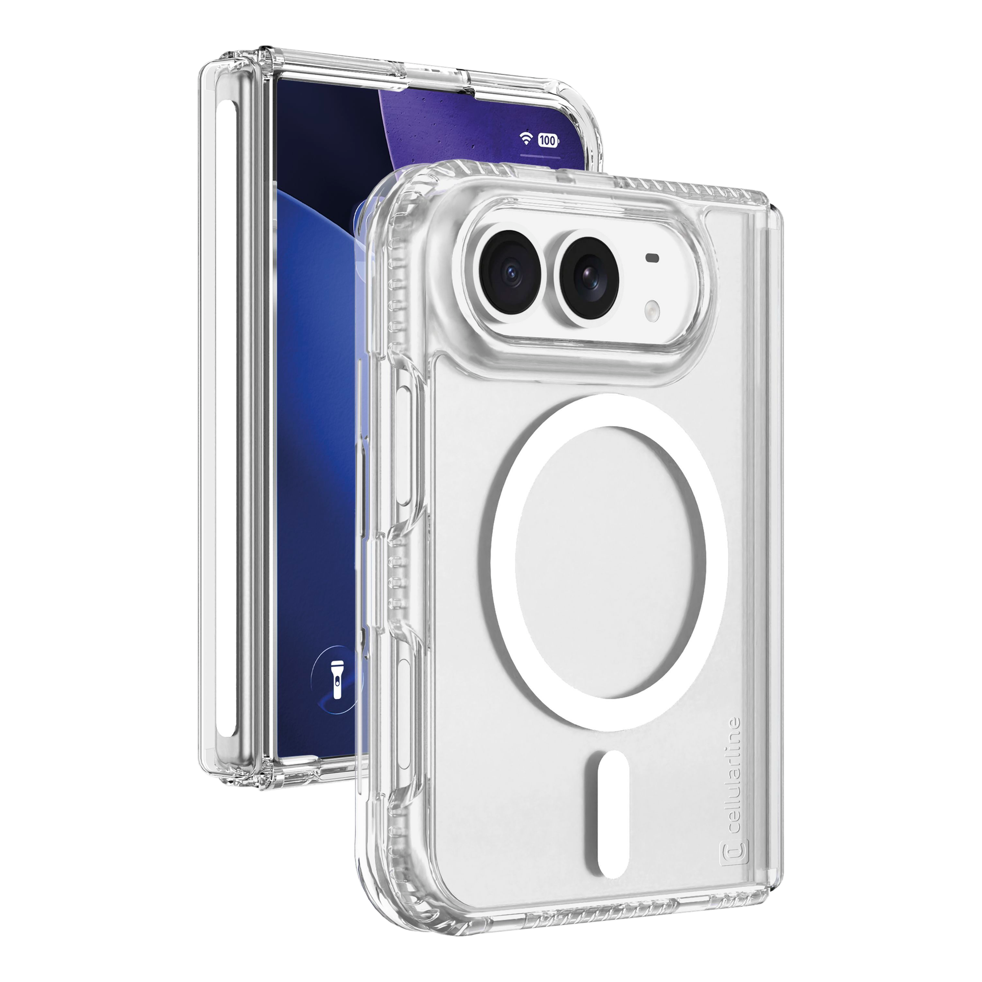 2 iphone duo cellularline ultra strong magsafe case