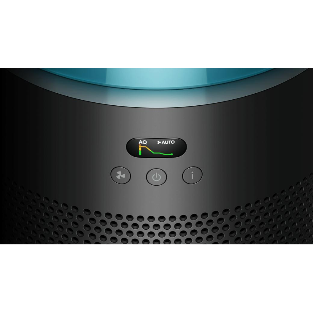 8 dyson hushjet purifier compact black