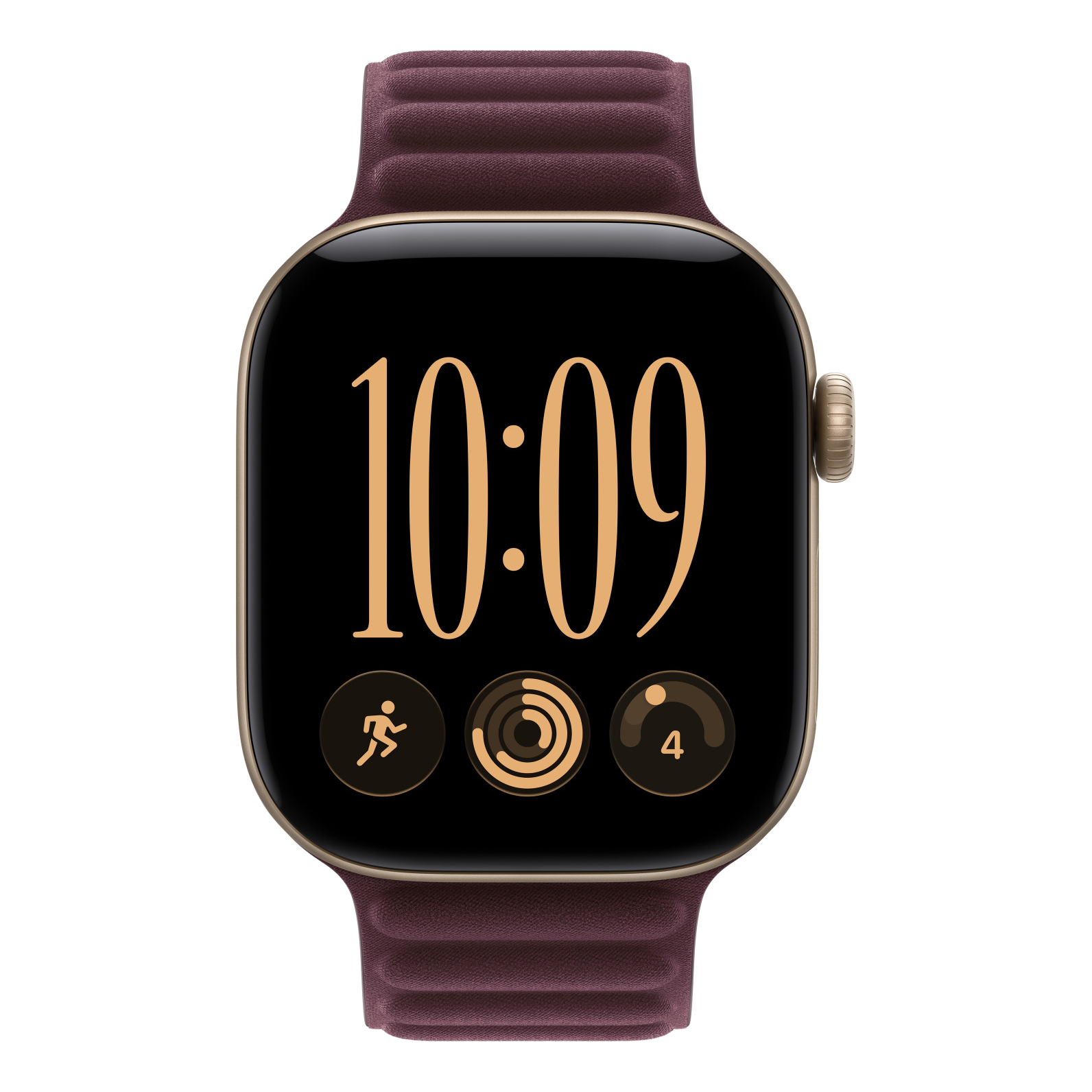 2 apple watch 38 40 41 42mm magnetic link burgundy