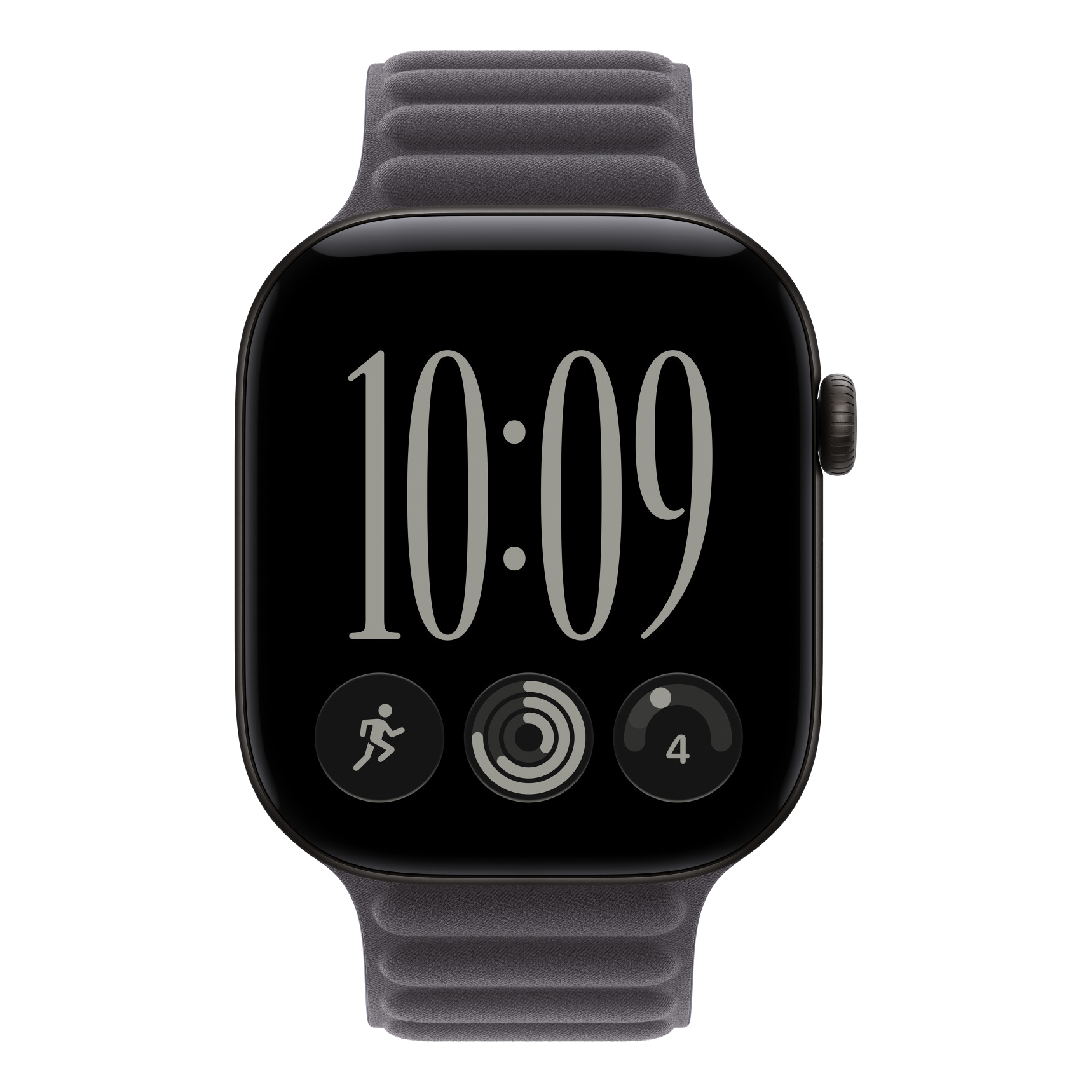 2 apple watch 44 45 46 49mm magnetic link midnight