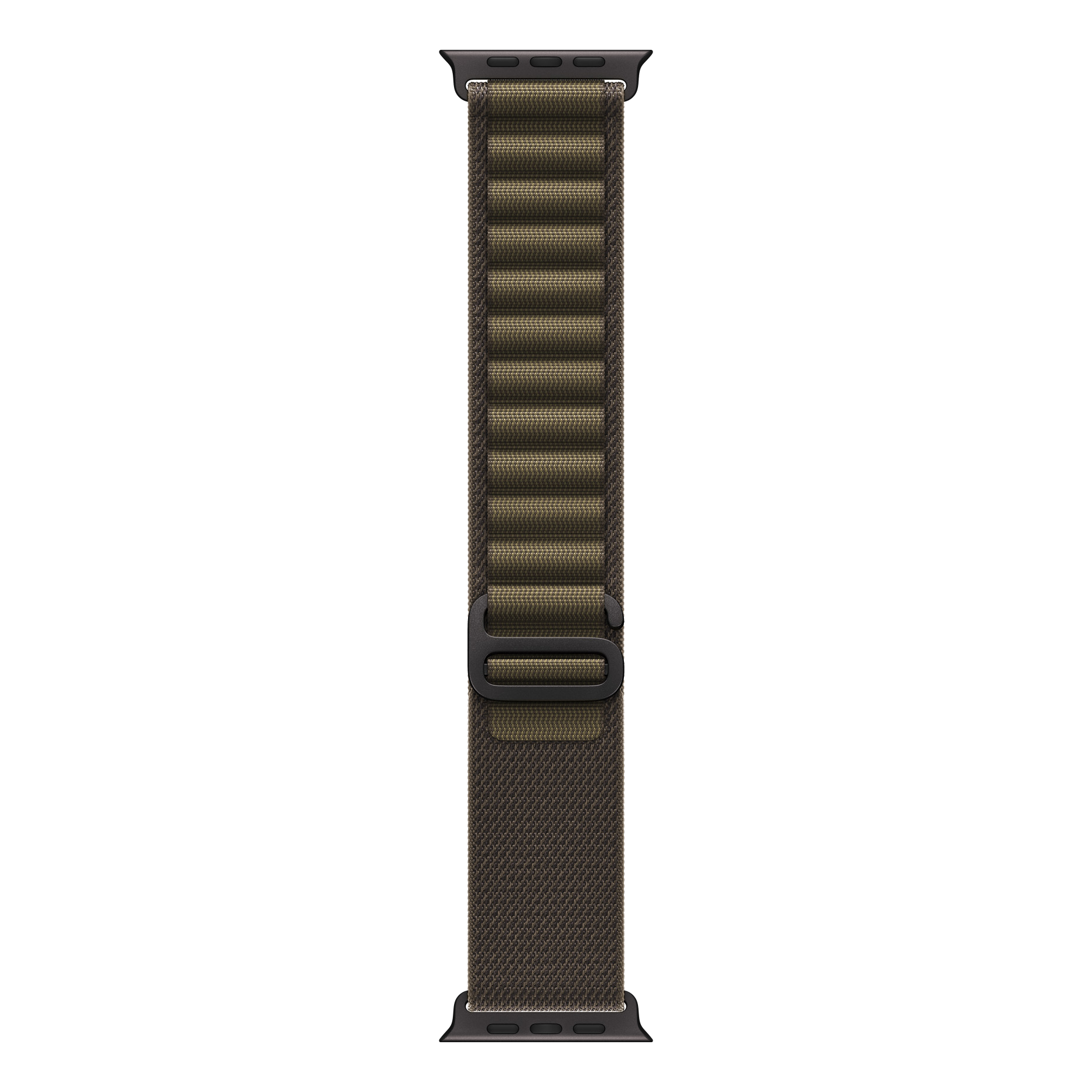 3 apple watch 44 45 46 49mm alpine loop black titanium finish dark olive