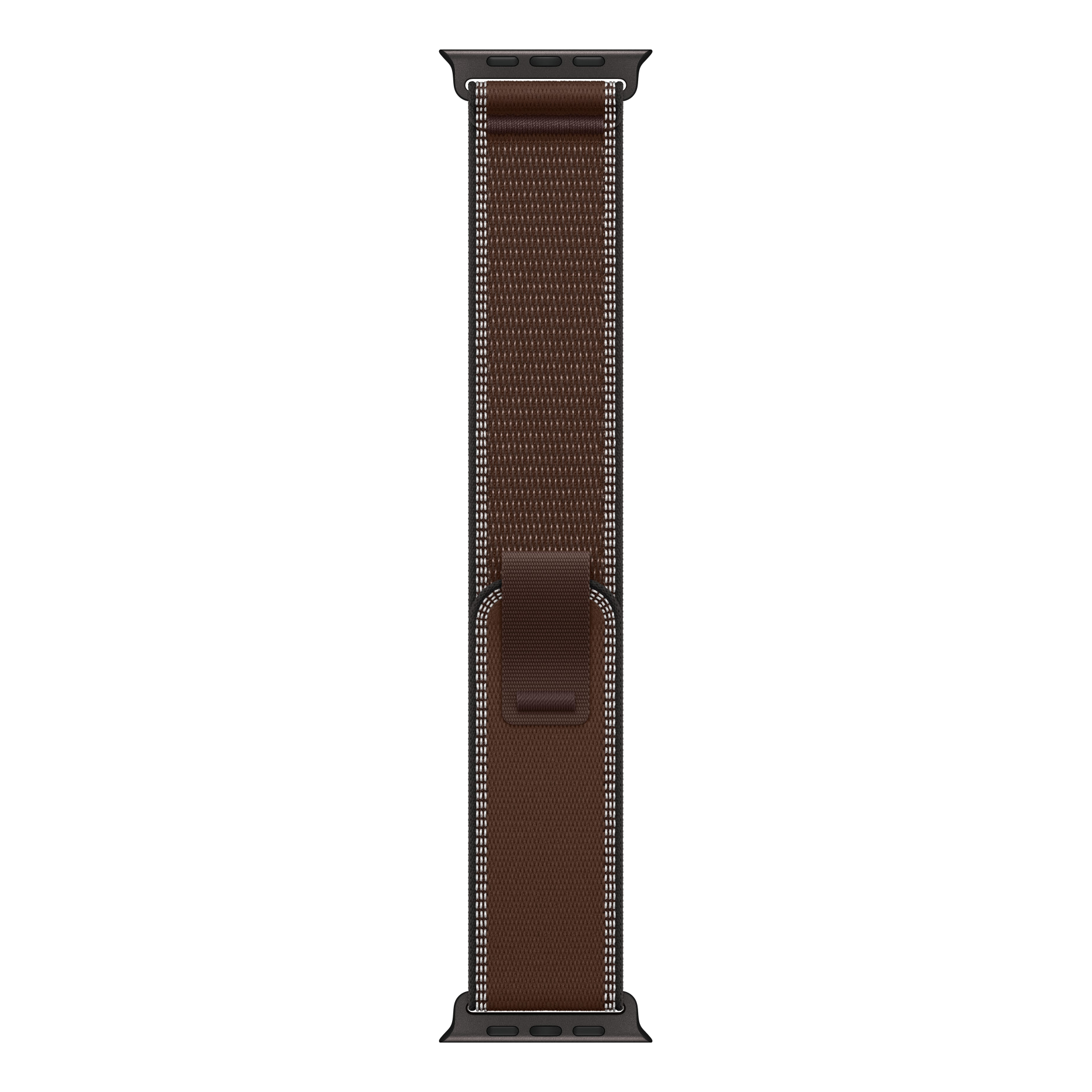 3 apple watch 44 45 46 49mm trail loop black titanium finish dark umber