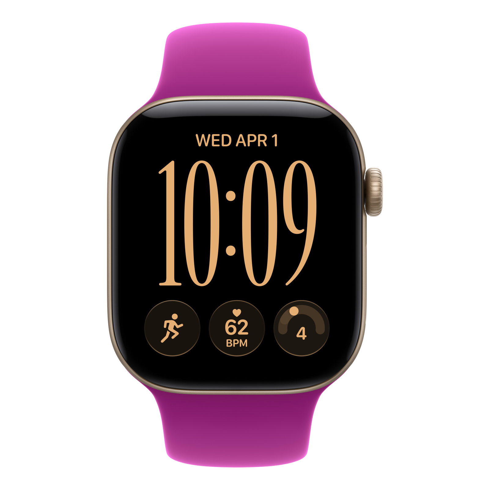 2 apple watch 38 40 41 42mm sport band magenta