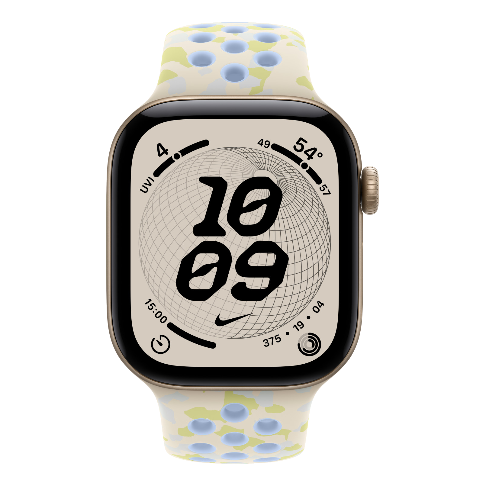2 apple watch 38 40 41 42mm nike sport band chalk calm