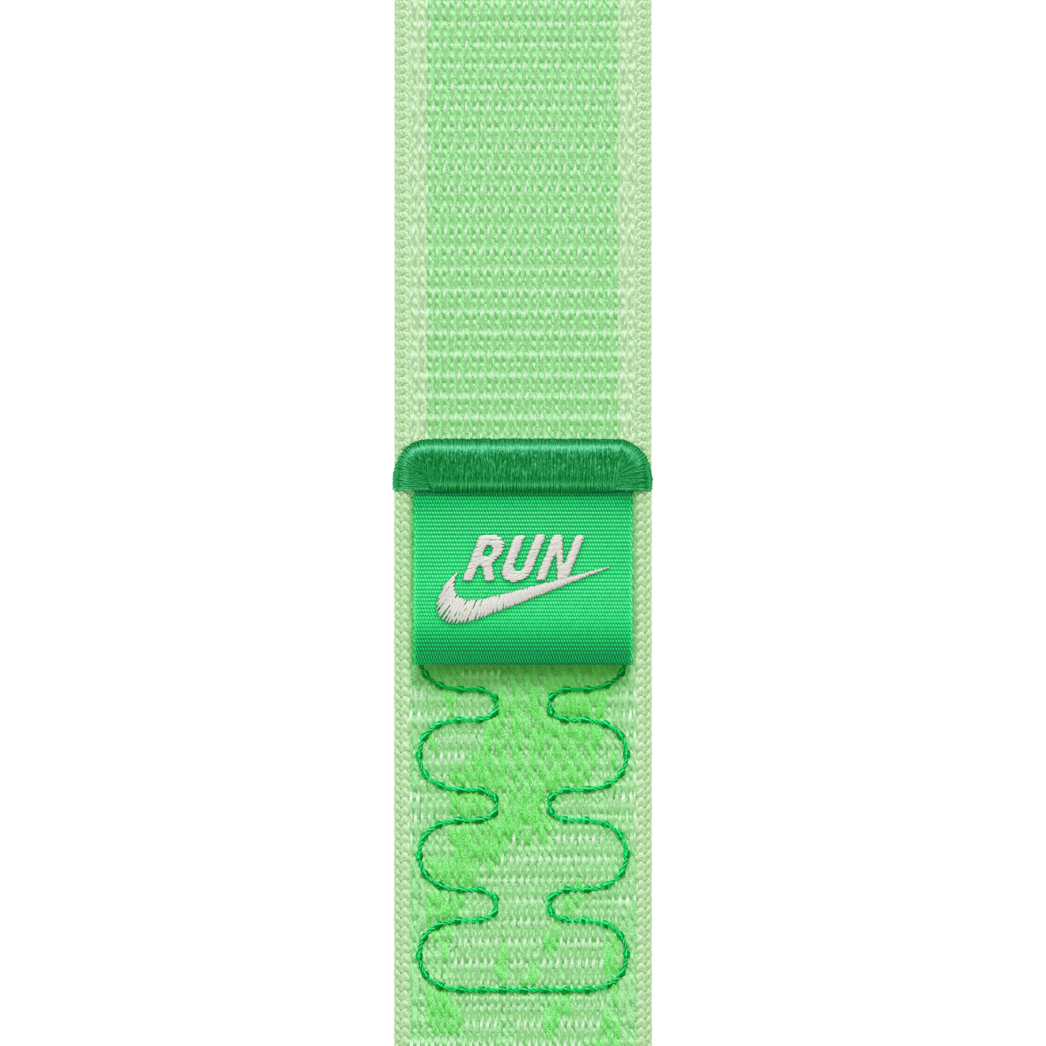 3 apple watch 38 40 41 42mm nike sport loop green spark