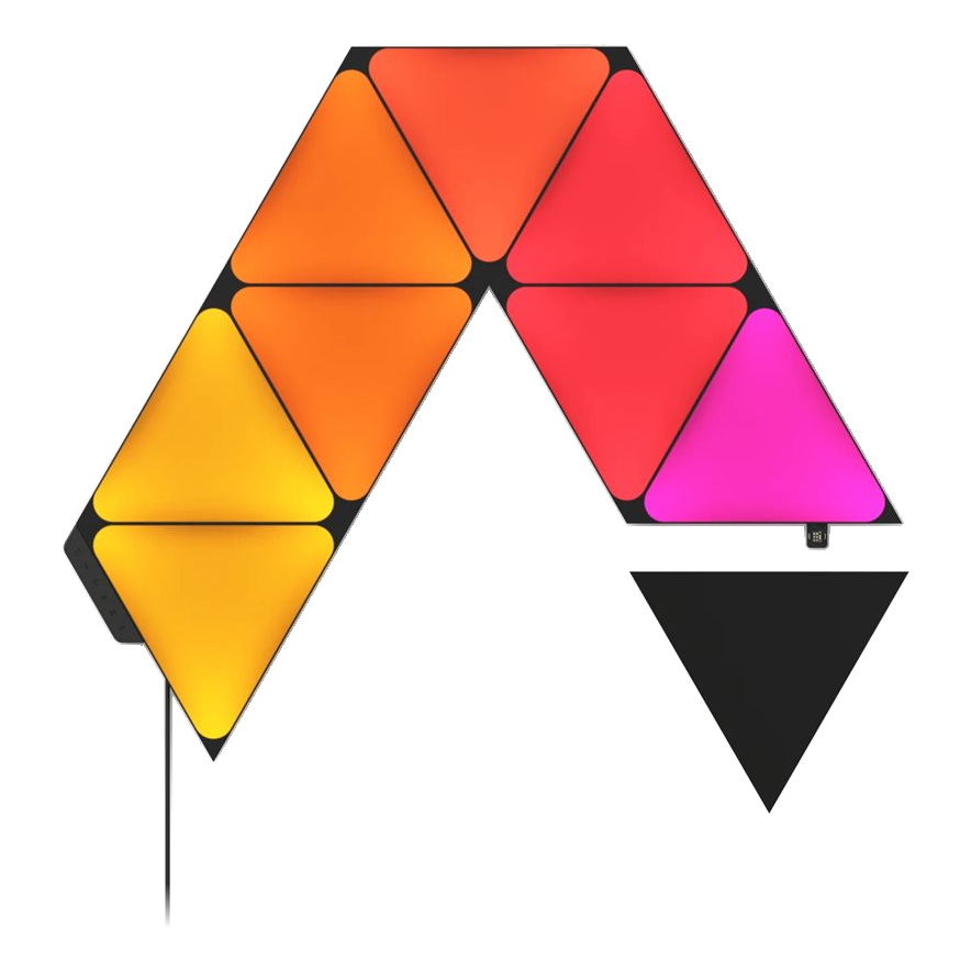 Nanoleaf Shapes Triangles 9 gaismas paneļu komplekts