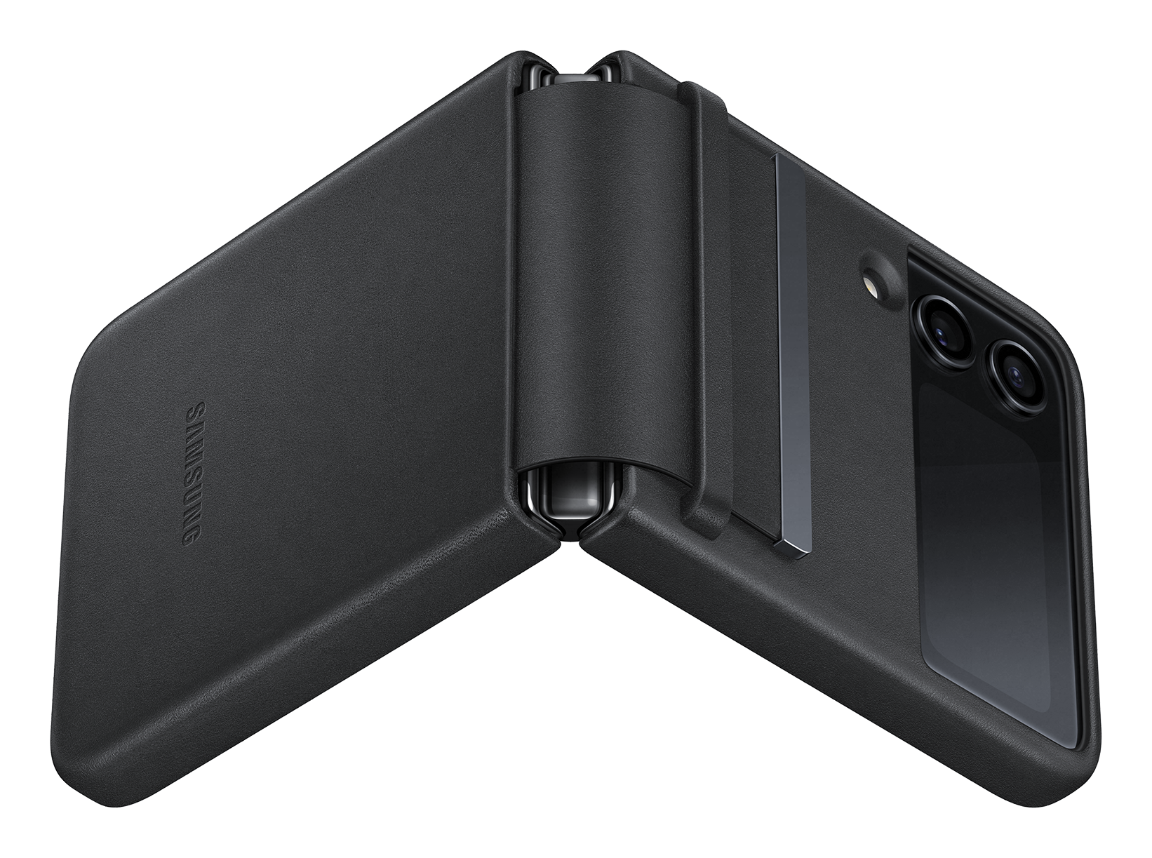 Galaxy Flip4 Flap Leather Cover