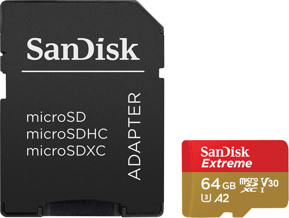 SanDisk Extreme microSDXC 160 MBs