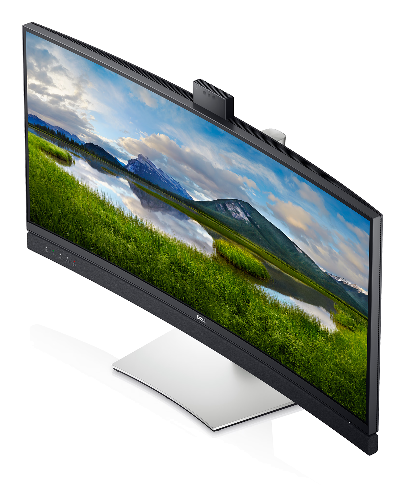 Dell C3422WE Curved black silver