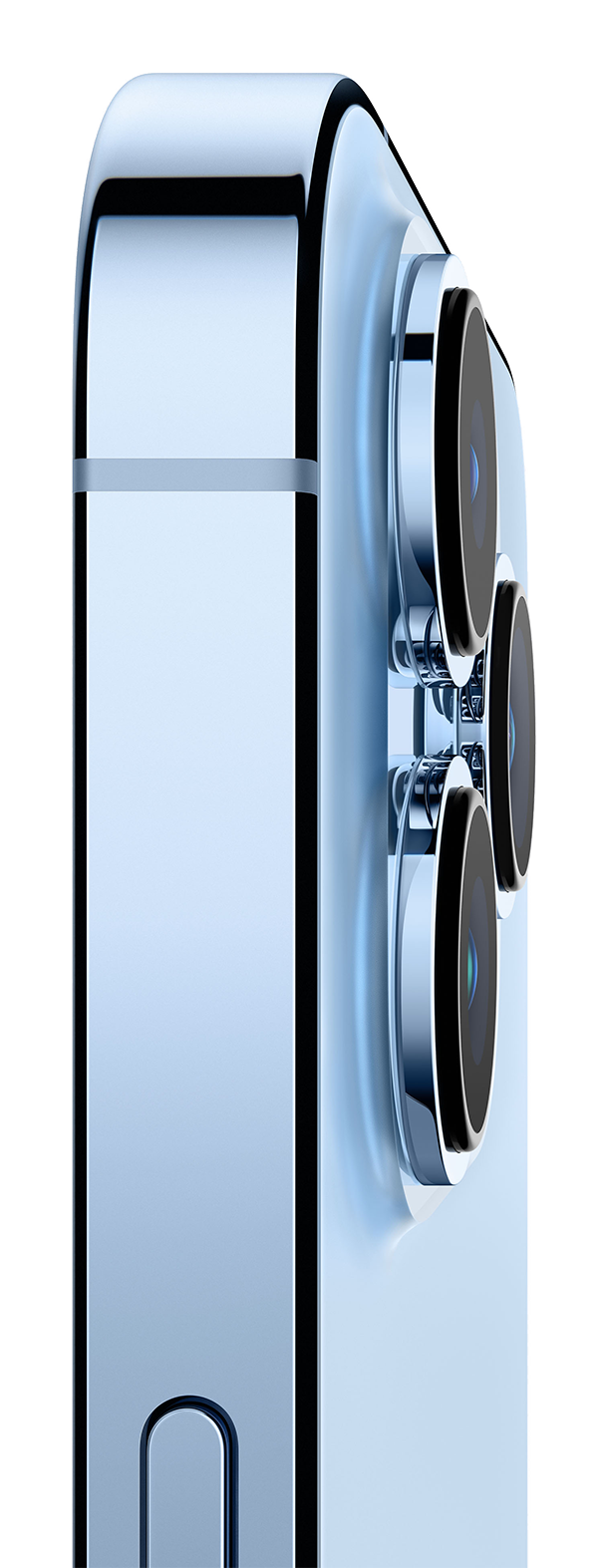 iPhone 13 Pro sierra blue side