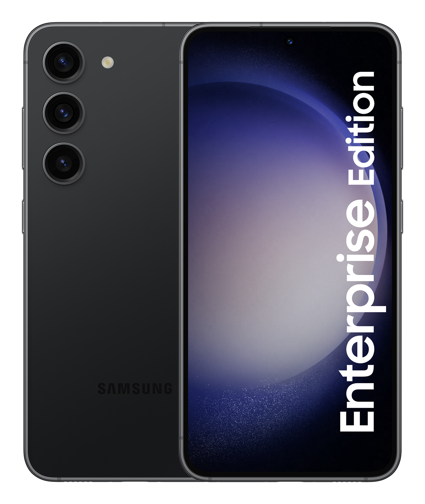 Samsung S23 EE black front back Samsung S23 EE black front back